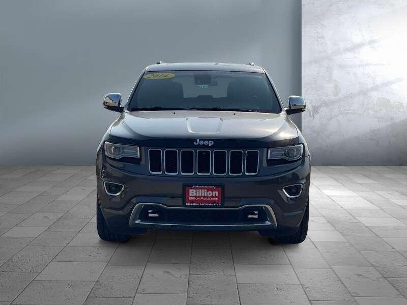 Used 2014 Jeep Grand Cherokee Overland with VIN 1C4RJFCM6EC396205 for sale in Iowa City, IA