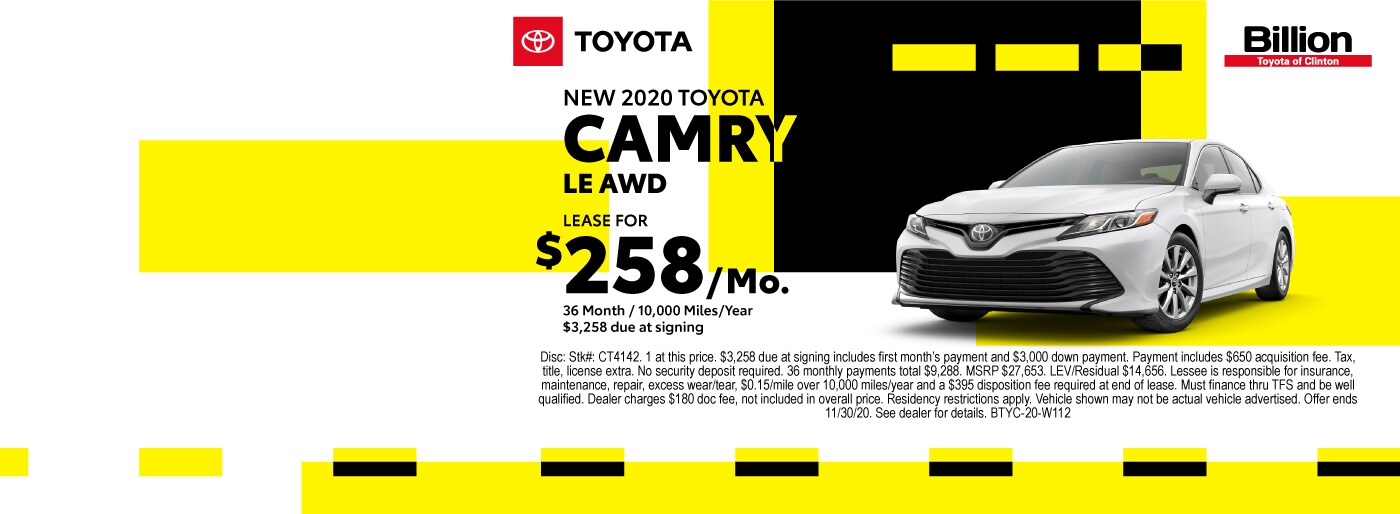 Billion Toyota of Clinton New Toyota Dealership in Clinton, IA