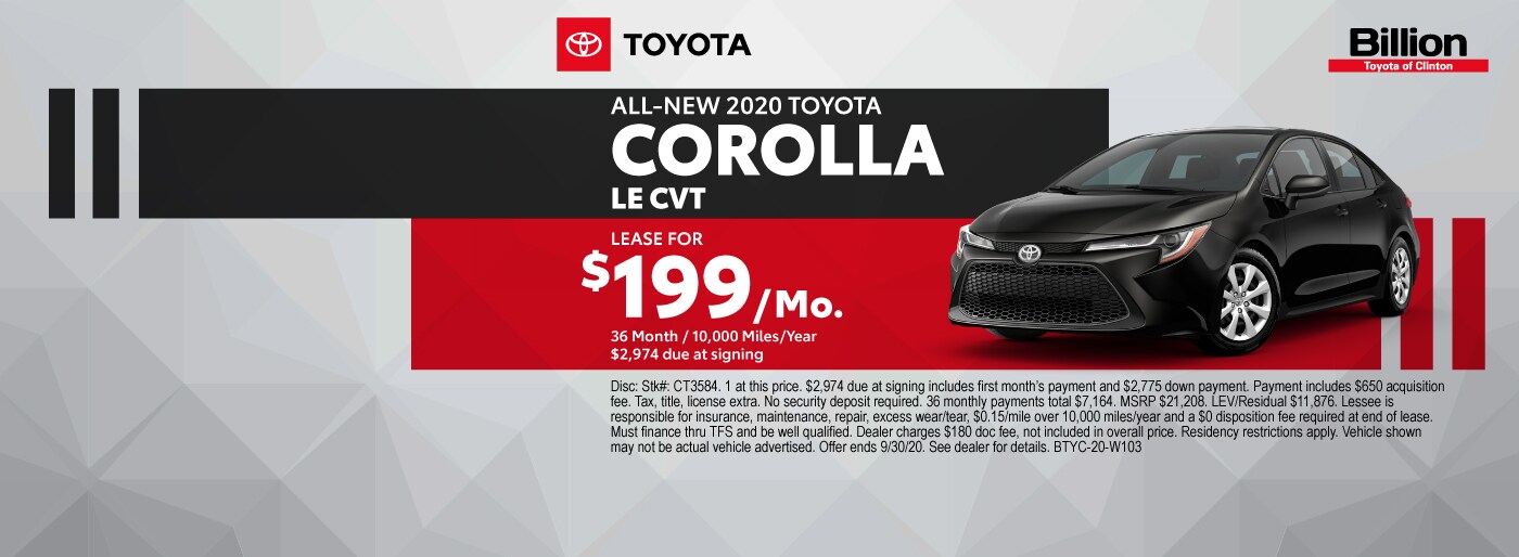 Billion Toyota of Clinton New Toyota Dealership in Clinton, IA