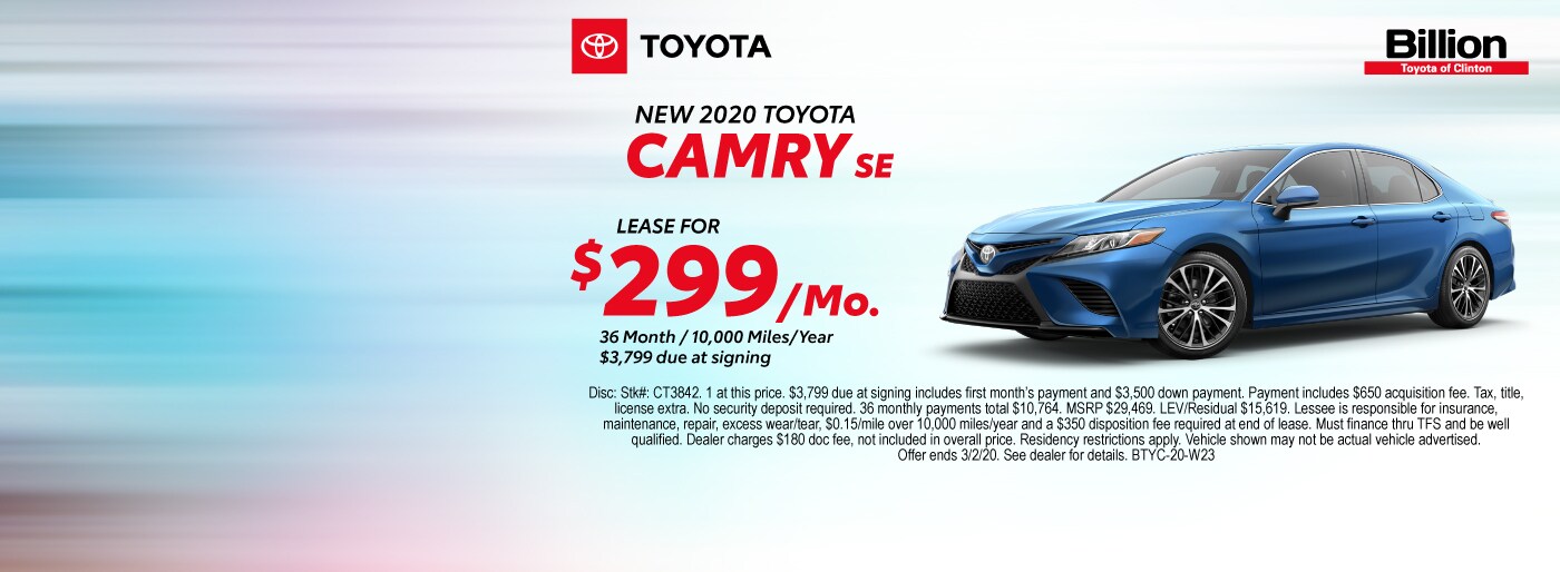 Billion Toyota of Clinton New Toyota Dealership in Clinton, IA