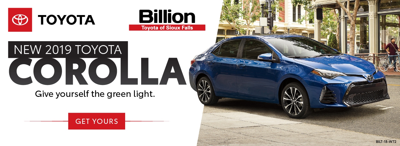 Billion Toyota New Toyota dealership in Sioux Falls, SD 57106 near