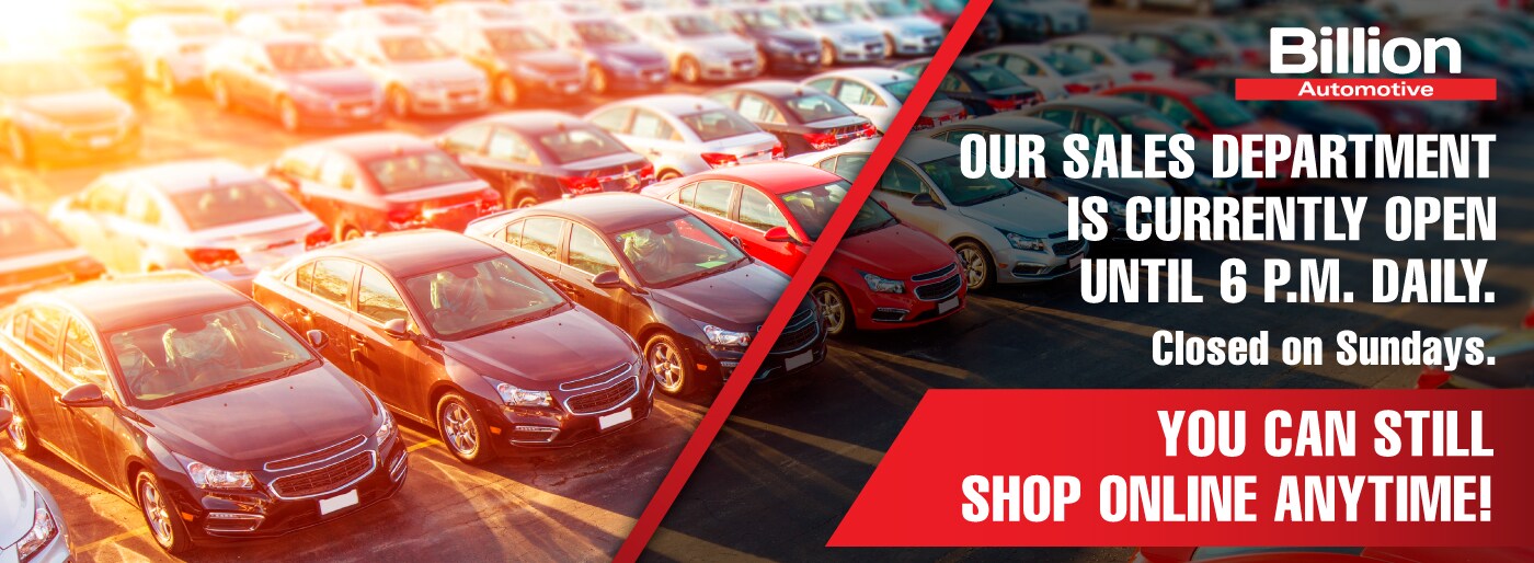 Billion Toyota New Toyota dealership in Sioux Falls, SD 57106 near