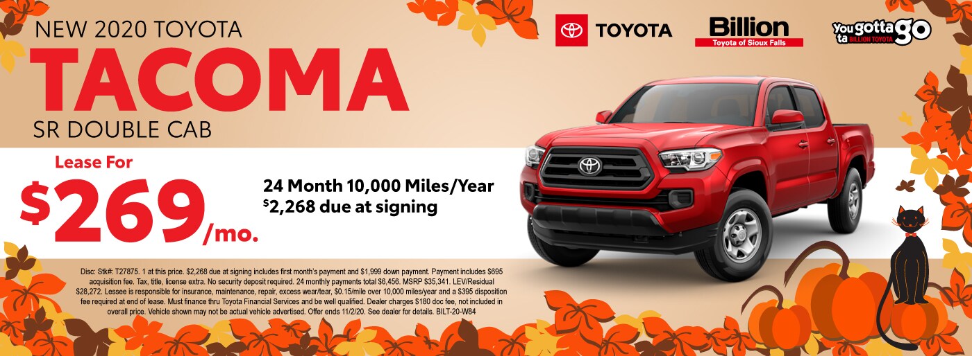 Billion Toyota New Toyota dealership in Sioux Falls, SD 57106 near