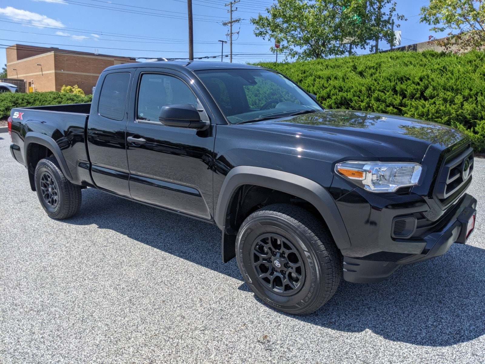 Certified 2021 Toyota Tacoma SR with VIN 3TYSZ5AN6MT048647 for sale in Cockeysville, MD