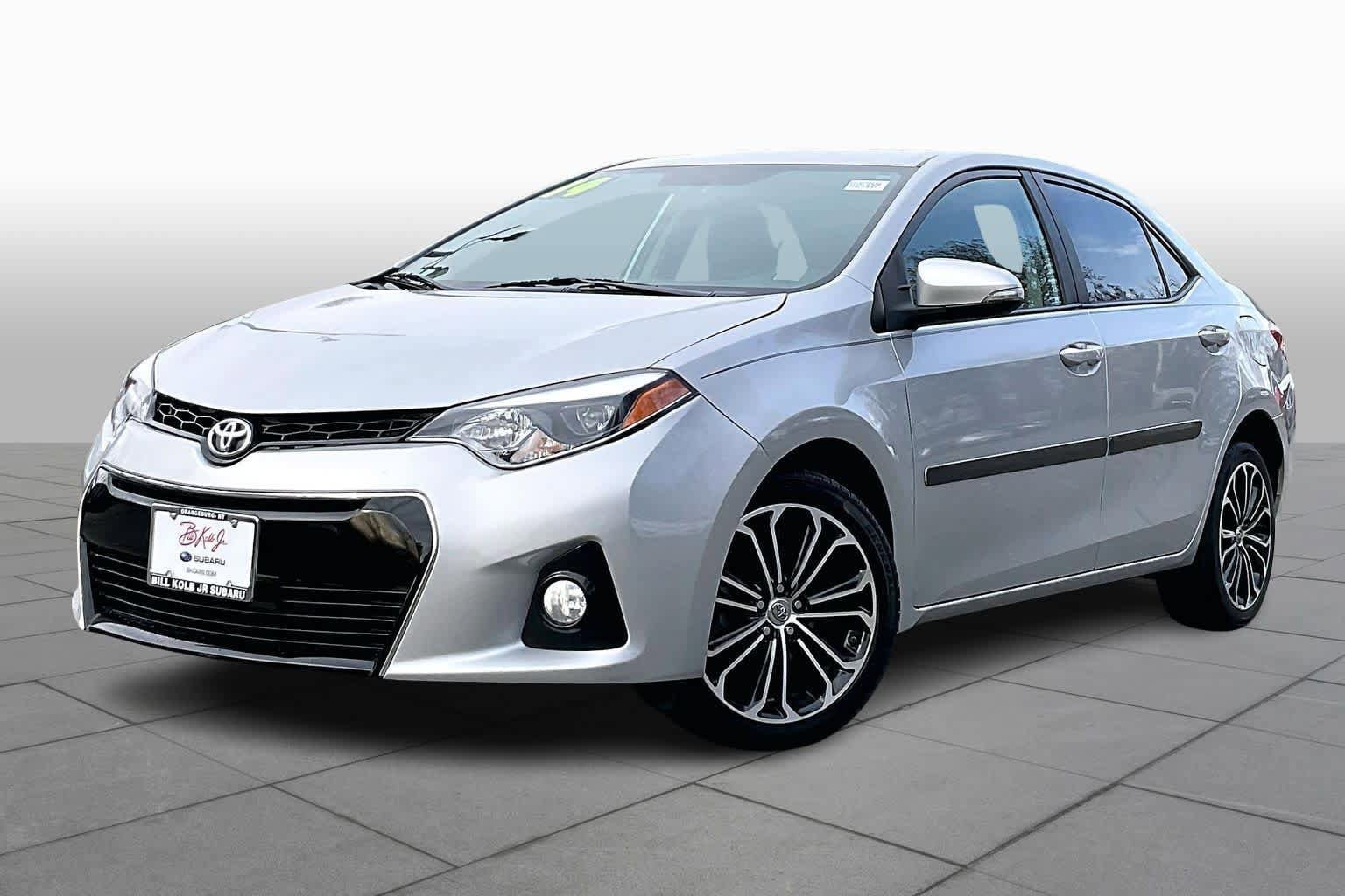 2014 Toyota Corolla S Plus