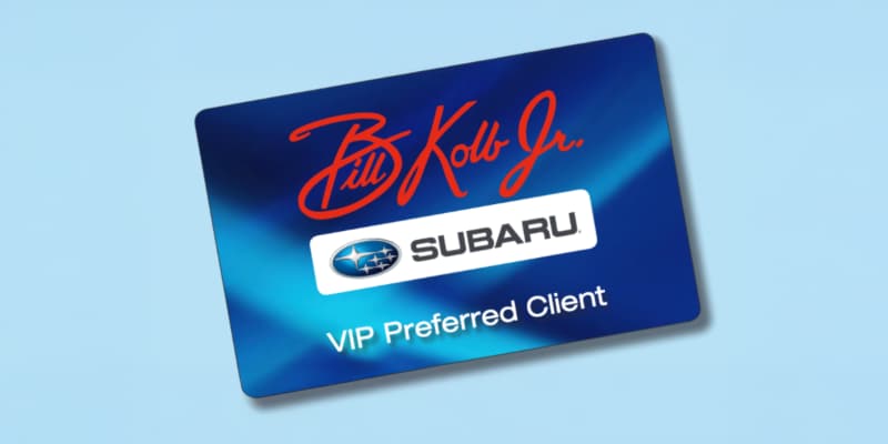 Bill Kolb Jr Subaru VIP