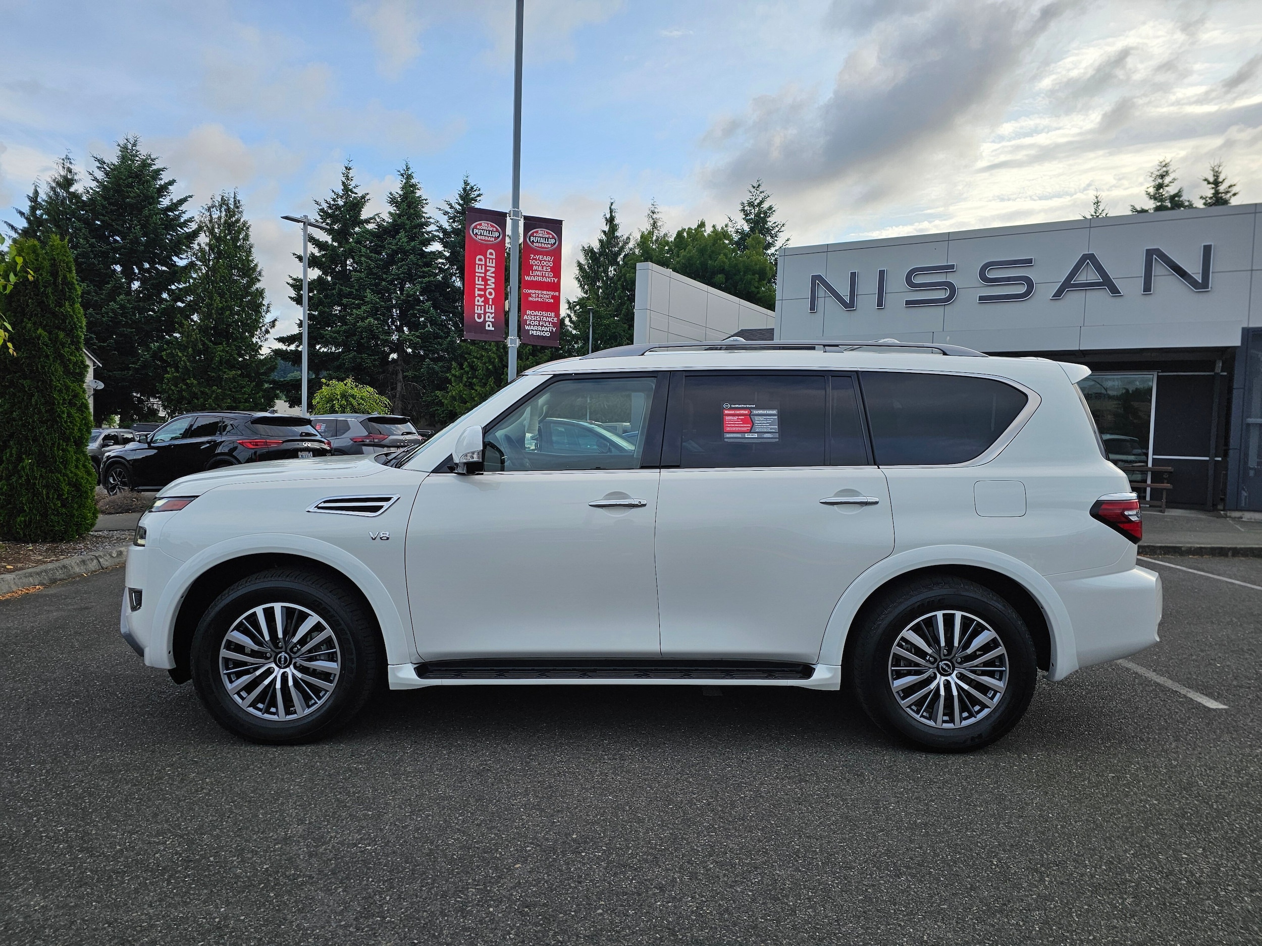 Certified 2022 Nissan Armada SL with VIN JN8AY2BB4N9814778 for sale in Puyallup, WA