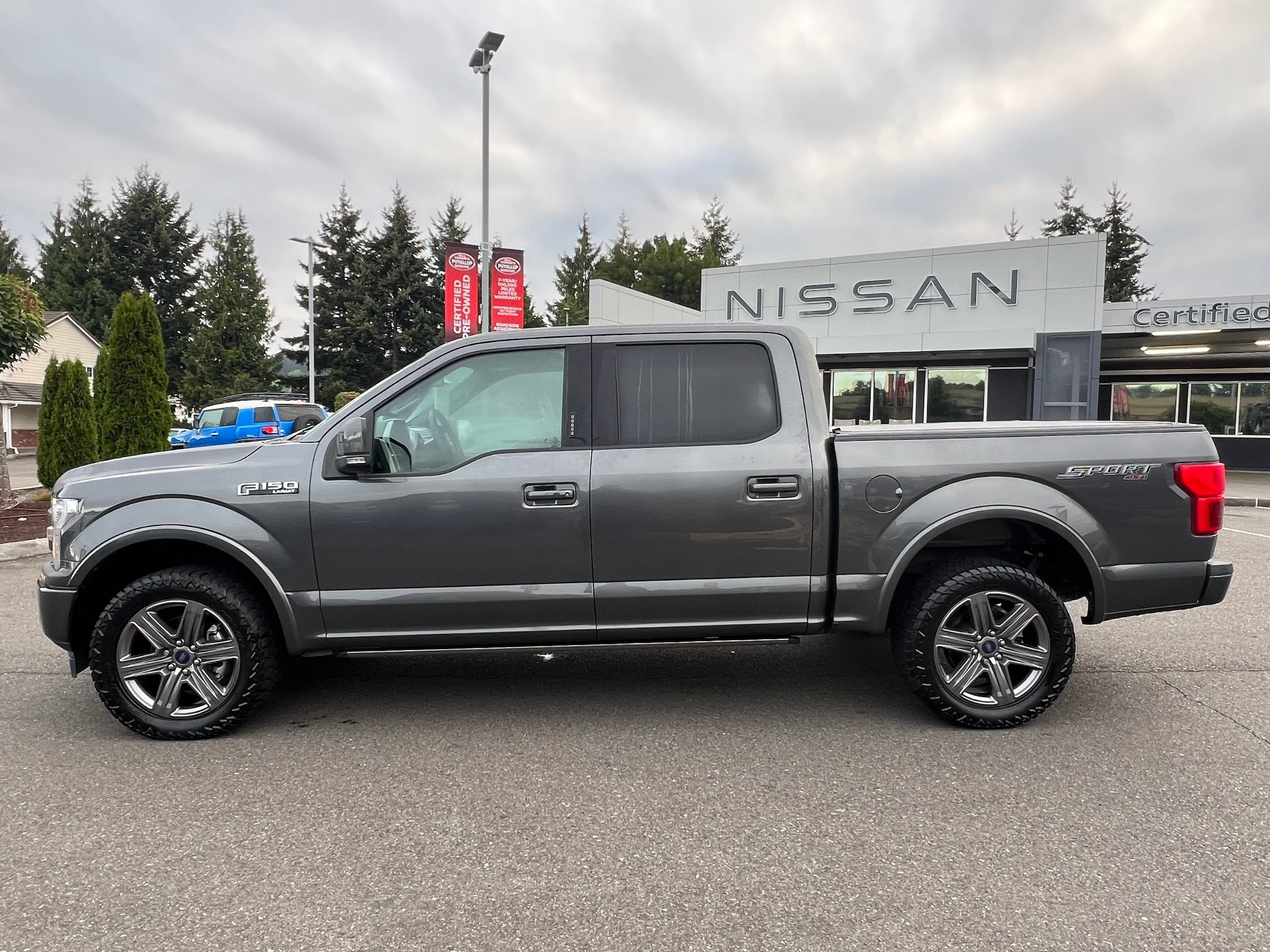 Used 2020 Ford F-150 Lariat with VIN 1FTEW1E57LFA74919 for sale in Puyallup, WA