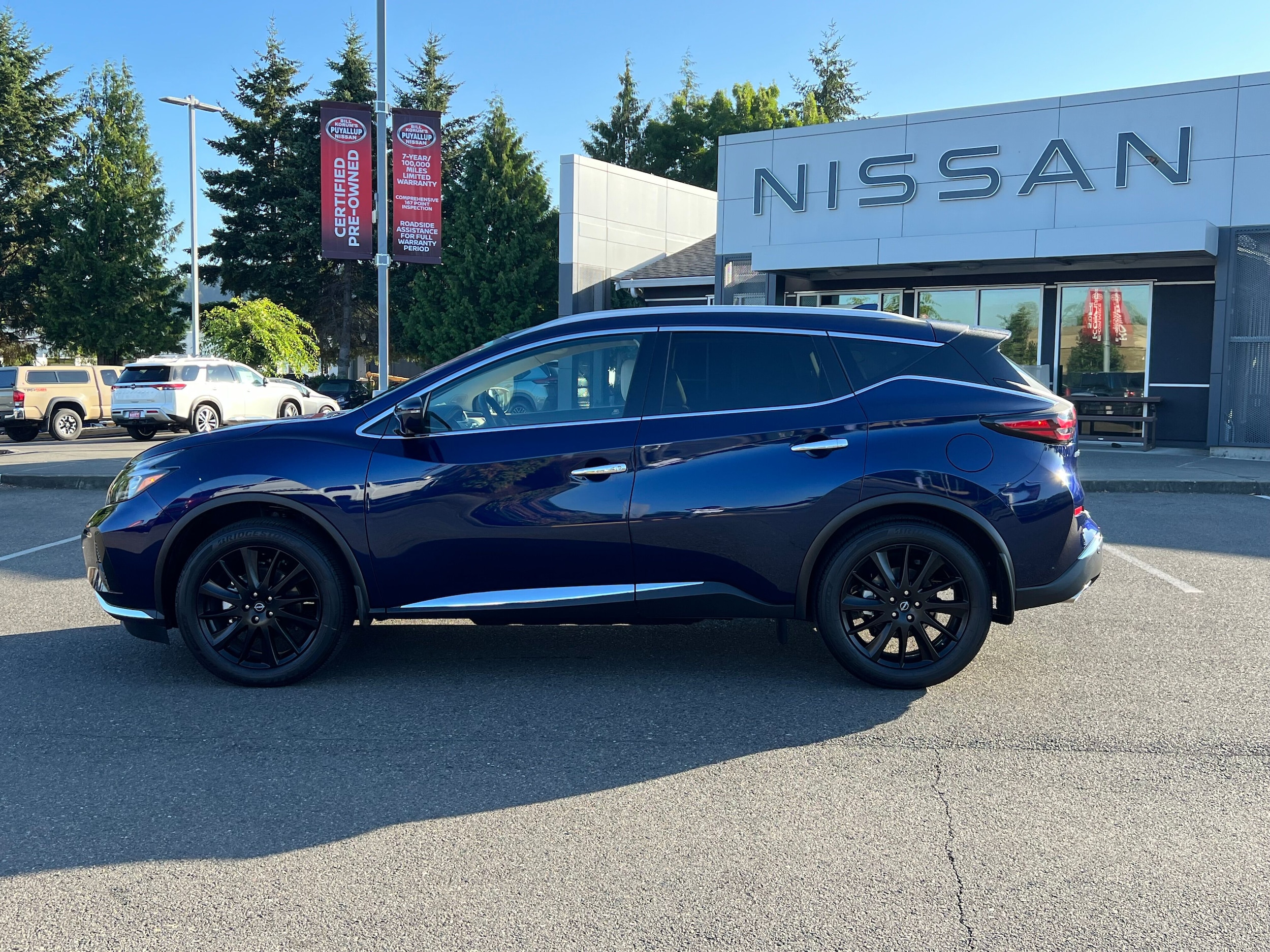 Used 2024 Nissan Murano Platinum with VIN 5N1AZ2DS1RC115778 for sale in Puyallup, WA