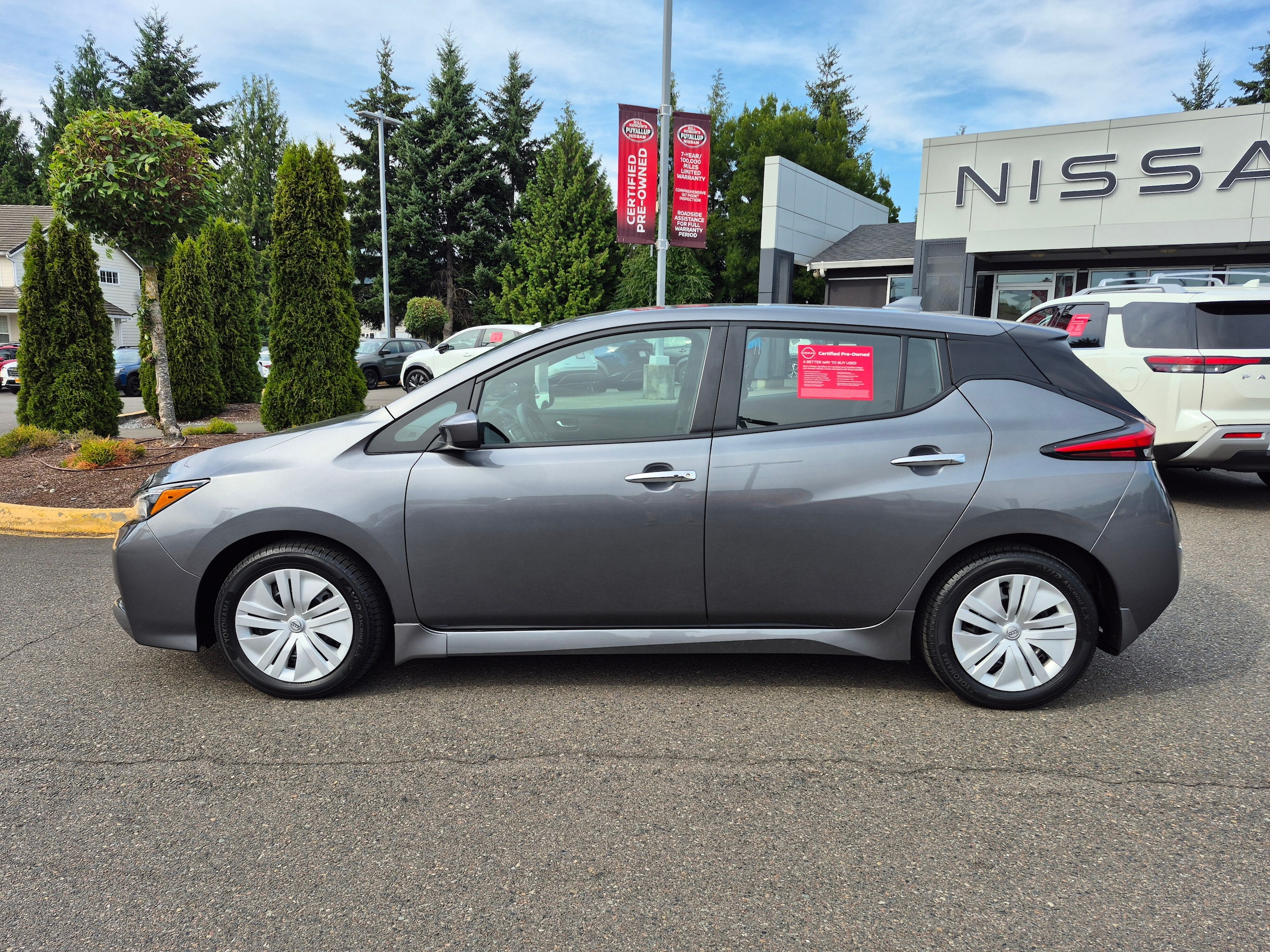 Certified 2025 Nissan Leaf S with VIN 1N4AZ1BV3SC561065 for sale in Puyallup, WA