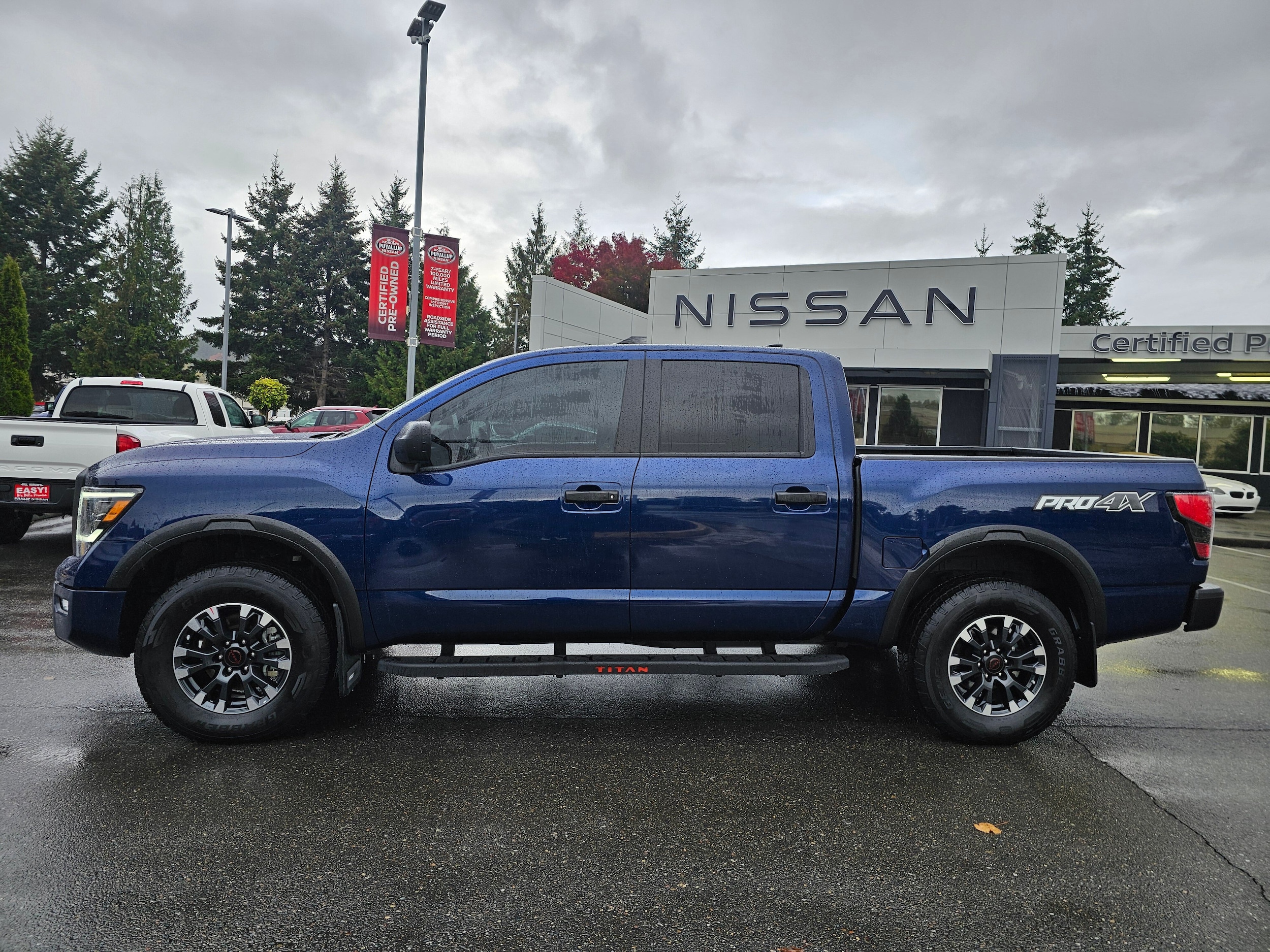Certified 2024 Nissan Titan PRO-4X with VIN 1N6AA1ED9RN107368 for sale in Puyallup, WA