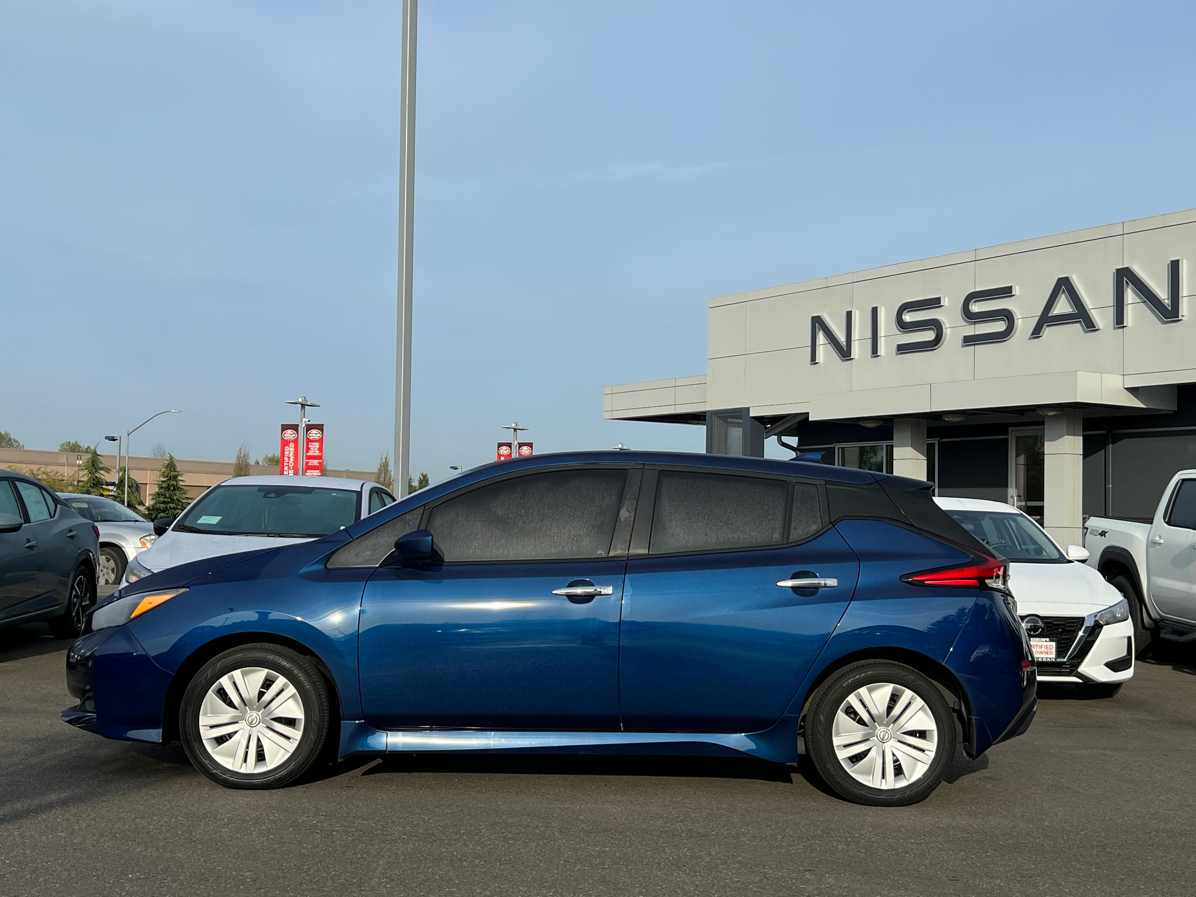 Certified 2023 Nissan Leaf S with VIN 1N4AZ1BV6PC556983 for sale in Puyallup, WA