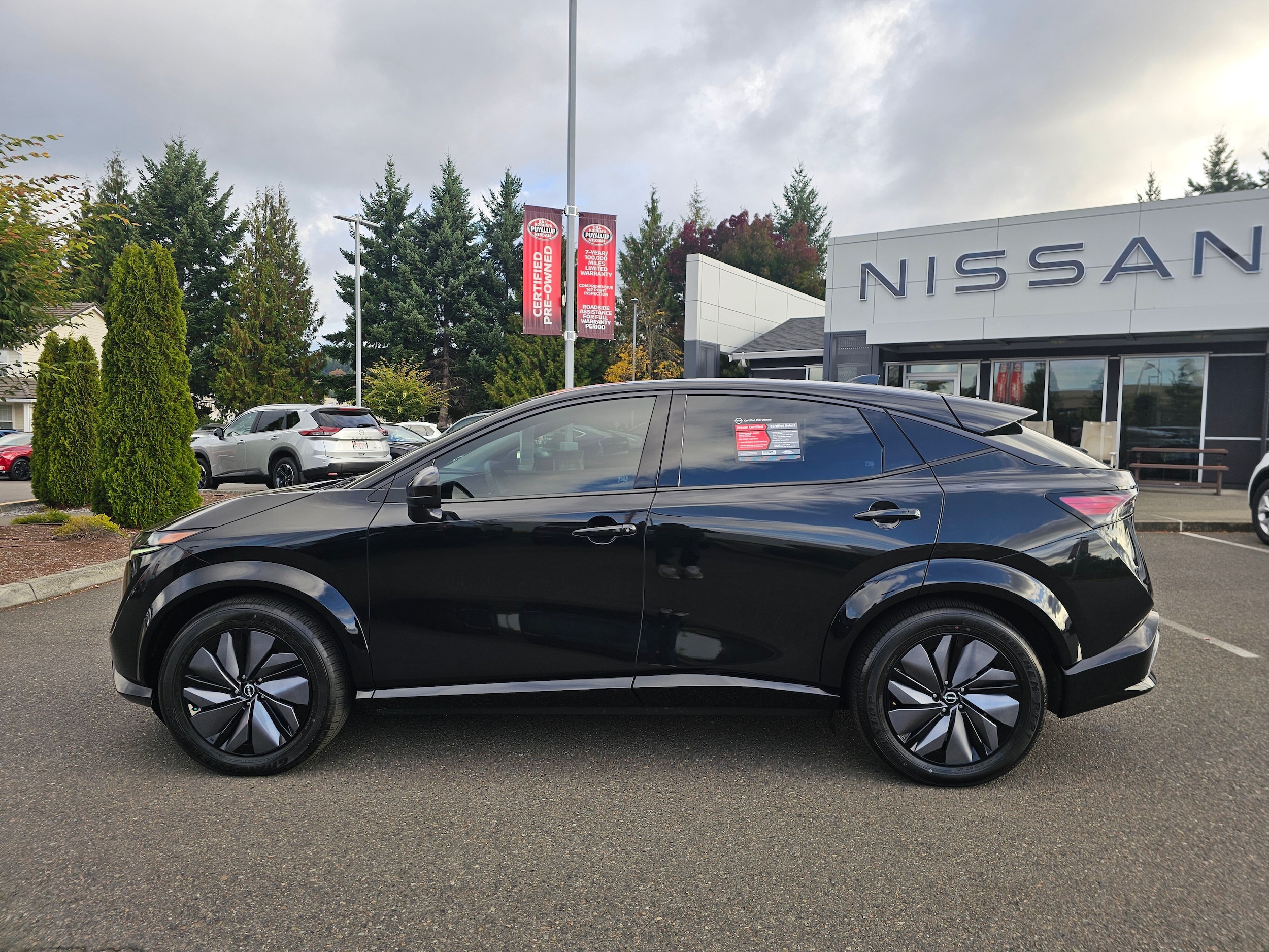 Certified 2023 Nissan Ariya Evolve+ with VIN JN1DF0BB9PM709353 for sale in Puyallup, WA