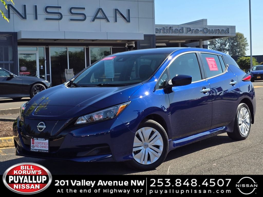 Used 2025 Nissan Leaf S with VIN 1N4AZ1BV9SC557473 for sale in Puyallup, WA