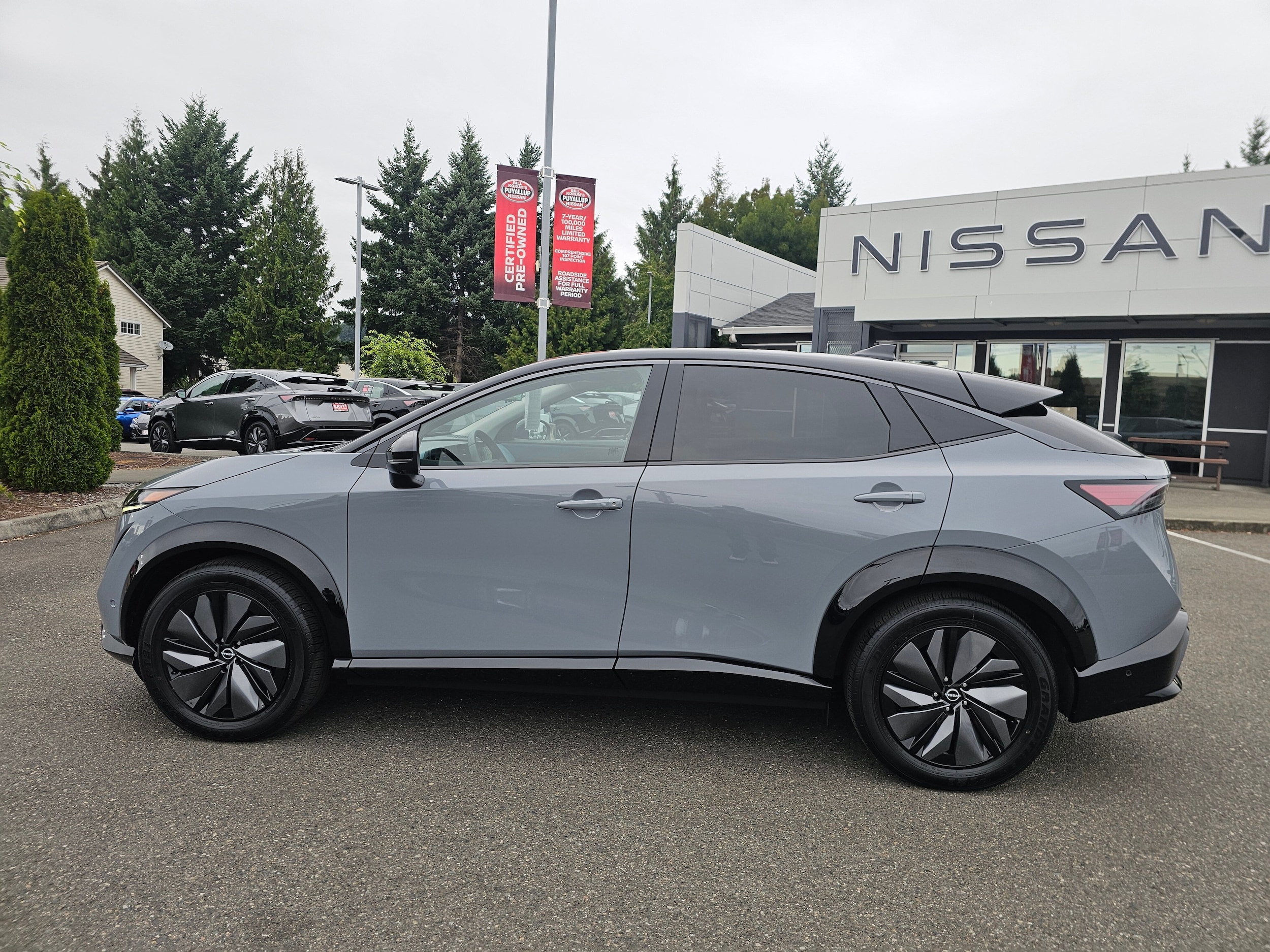 Certified 2025 Nissan ARIYA Platinum+ with VIN JN8DF0CH8SM760209 for sale in Puyallup, WA