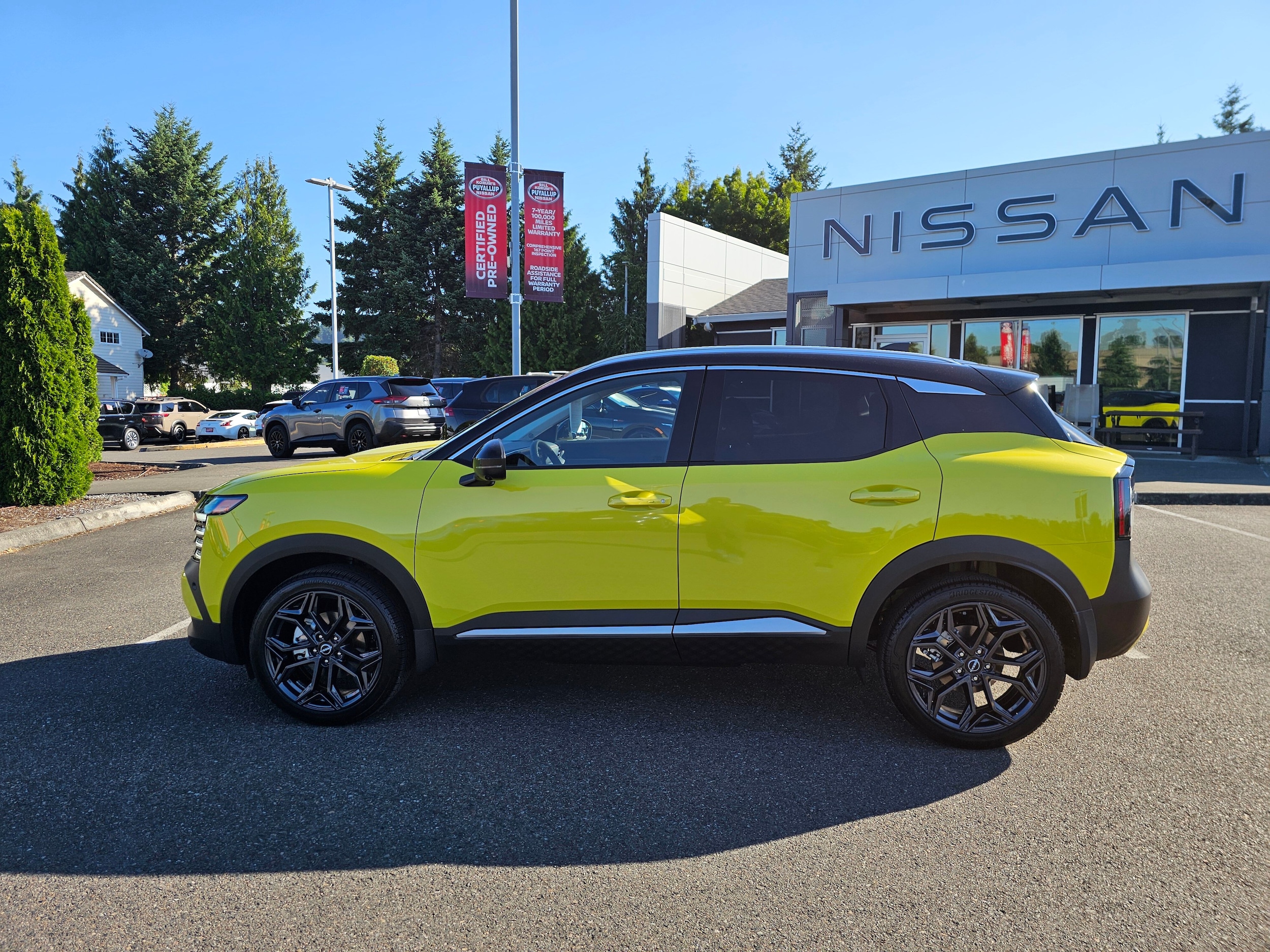 Used 2025 Nissan Kicks SR AWD with VIN 3N8AP6DDXSL378448 for sale in Puyallup, WA