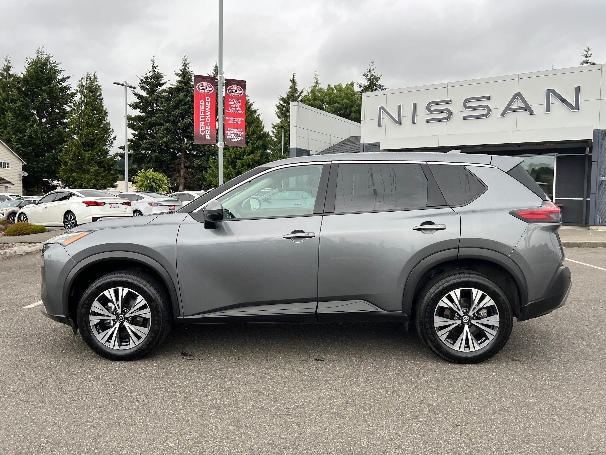 Used 2021 Nissan Rogue SV with VIN 5N1AT3BB0MC739641 for sale in Puyallup, WA