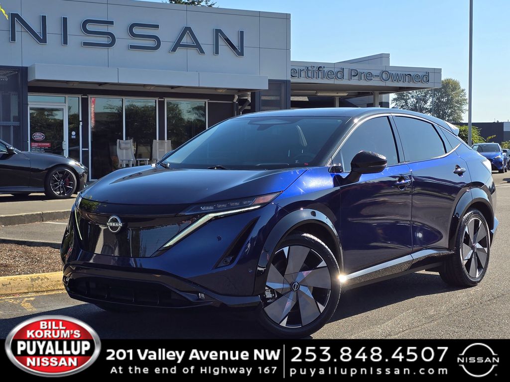 Used 2023 Nissan Ariya Platinum+ with VIN JN1DF0CD8PM707481 for sale in Puyallup, WA