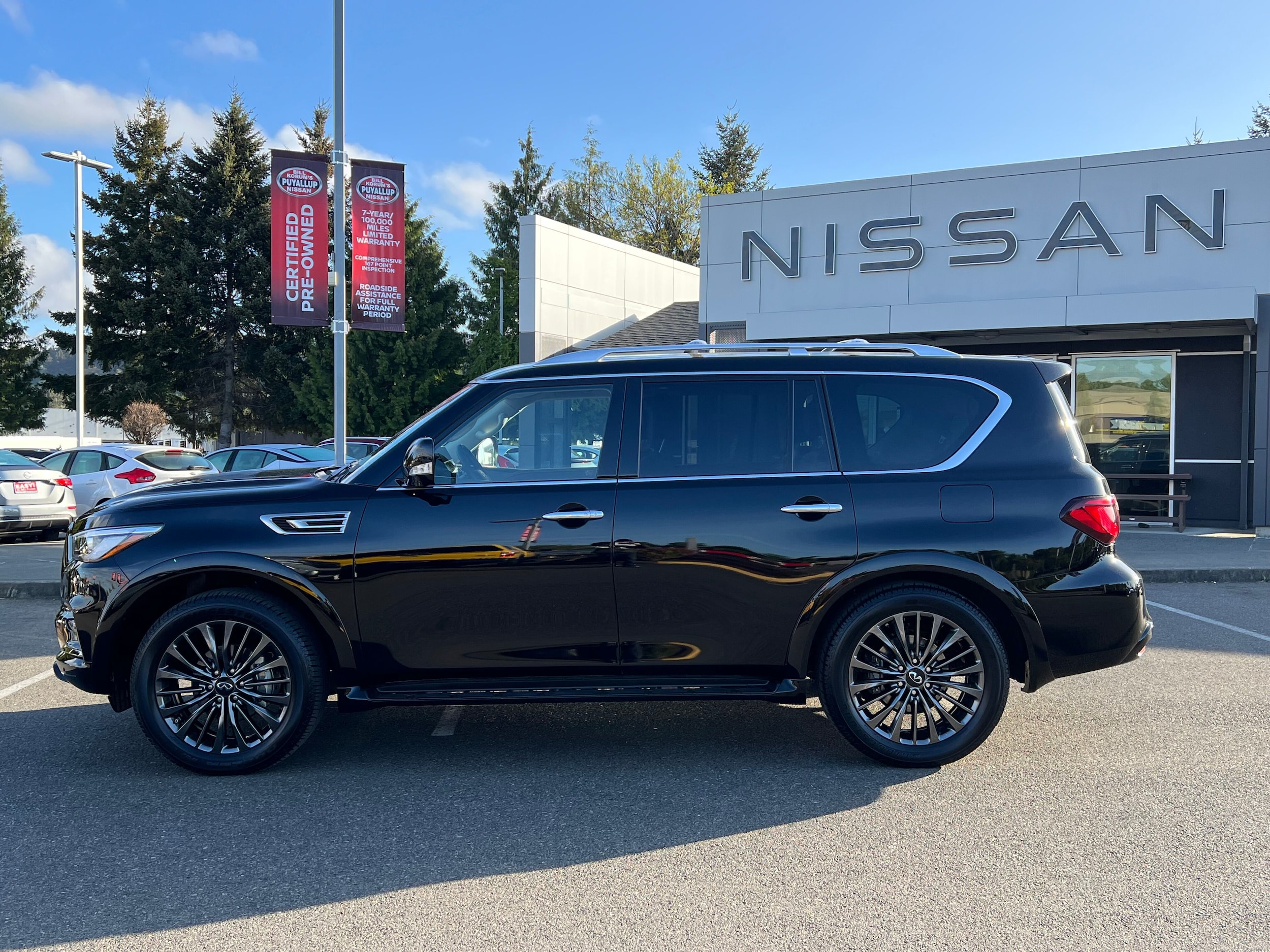 Used 2023 INFINITI QX80 PREMIUM SELECT 4WD with VIN JN8AZ2AE9P9305426 for sale in Puyallup, WA