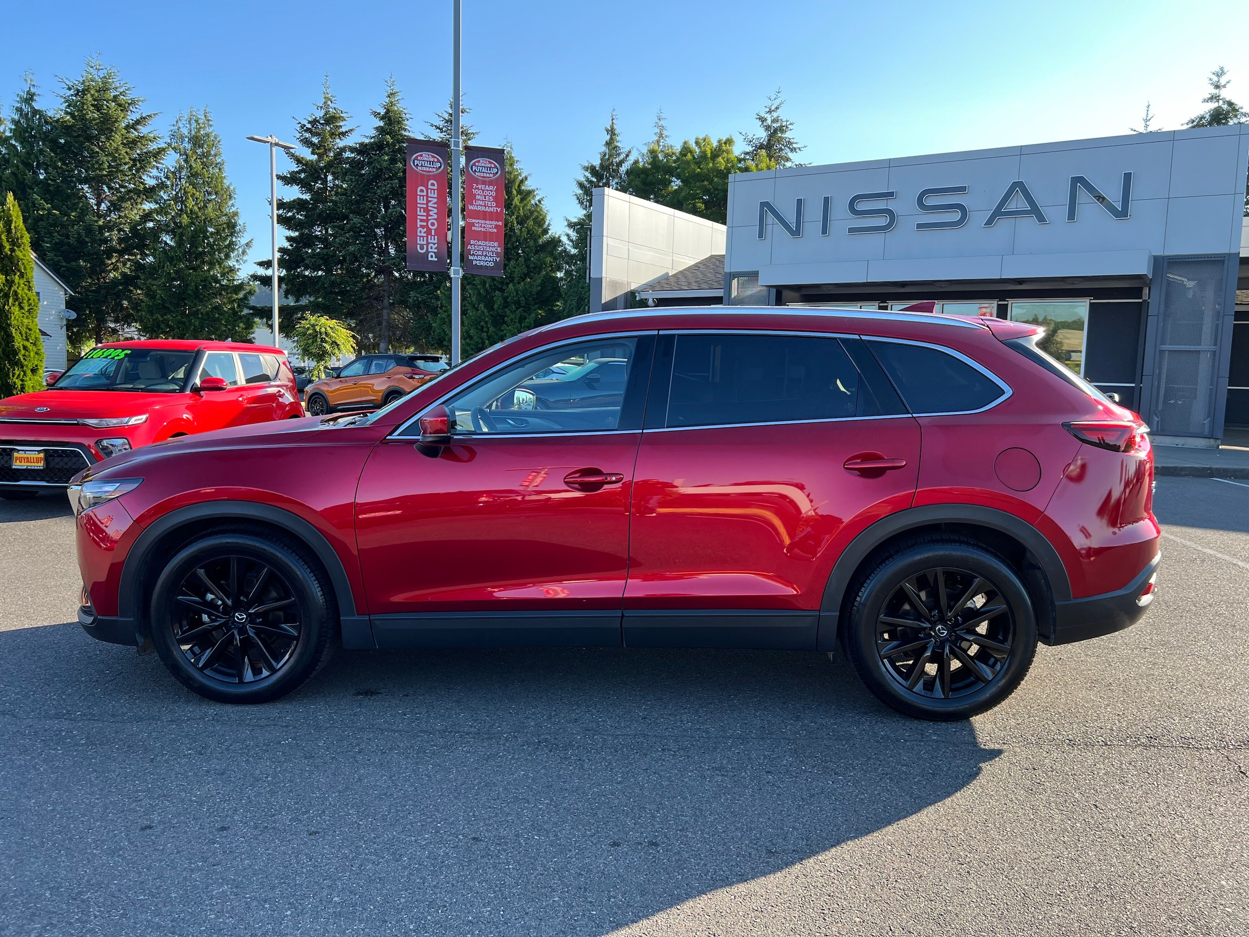 Used 2022 Mazda CX-9 Touring Plus with VIN JM3TCBAY0N0628868 for sale in Puyallup, WA