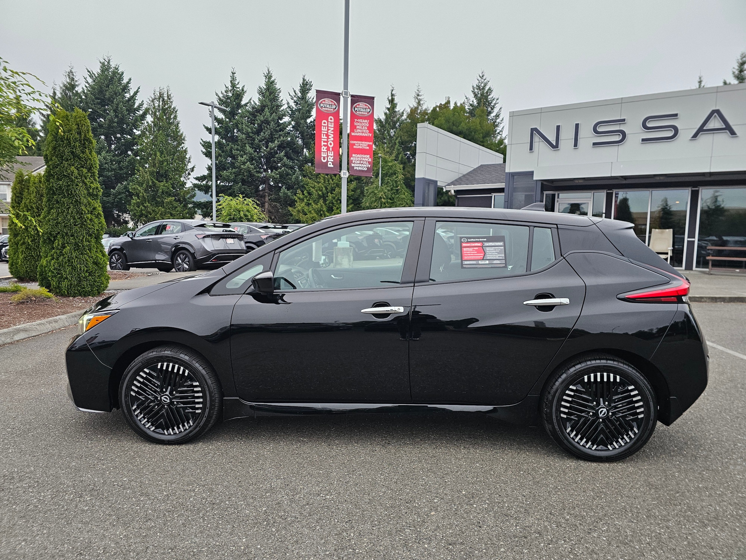 Certified 2024 Nissan LEAF SV PLUS with VIN 1N4CZ1CV1RC554505 for sale in Puyallup, WA