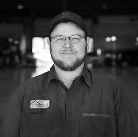 Staff member Tyler Wilson from 1504539c67bd