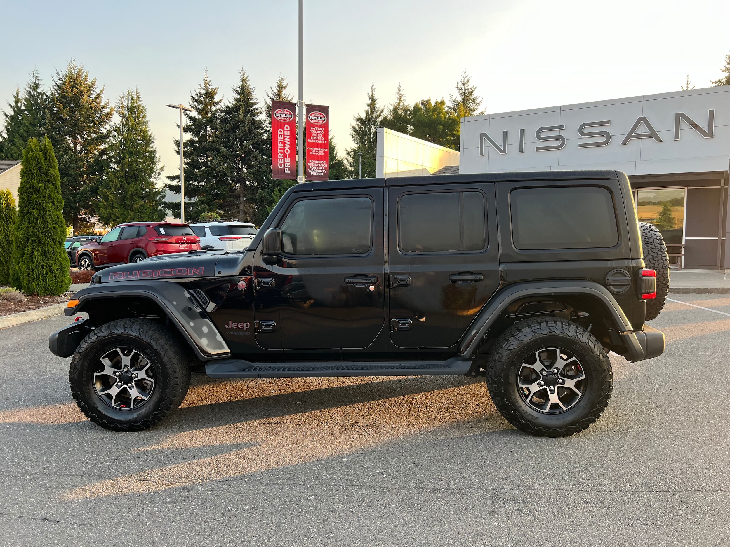 Used 2018 Jeep All-New Wrangler Unlimited Rubicon with VIN 1C4HJXFG5JW148155 for sale in Puyallup, WA