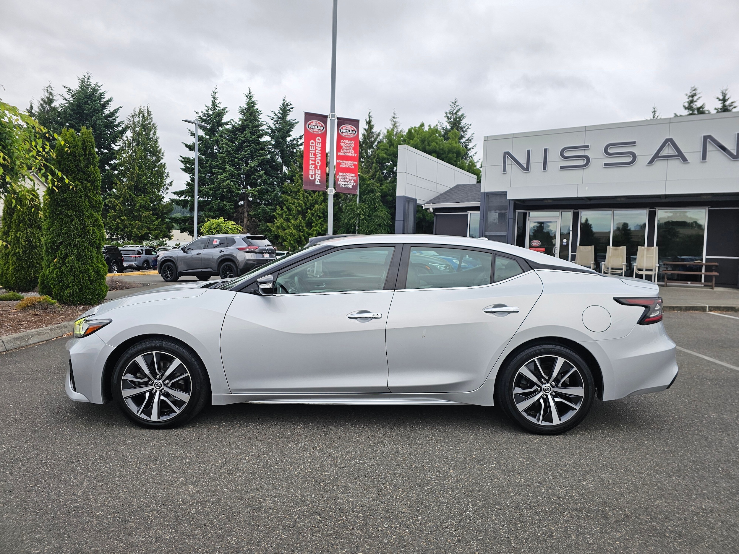 Used 2020 Nissan Maxima SV with VIN 1N4AA6CV0LC368179 for sale in Puyallup, WA