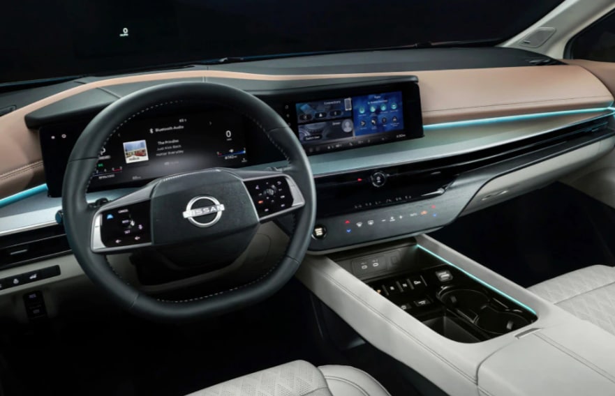 2026 Nissan Murano dual 12.3-inch infotainment display