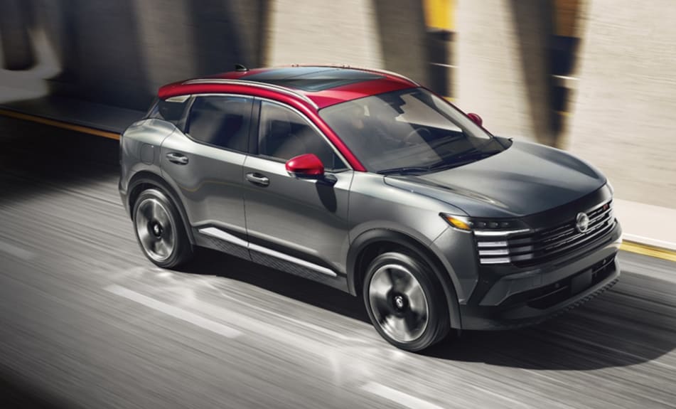 2026 Nissan Kicks exterior action shot