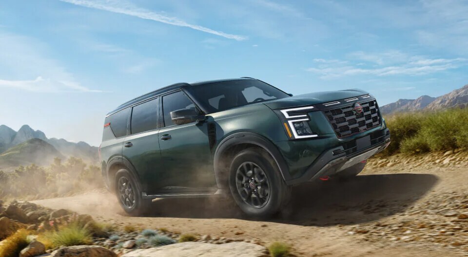 2026 Nissan Armada exterior action shot