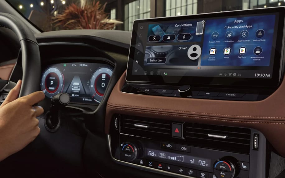 2026.5 Nissan Rogue infotainment display