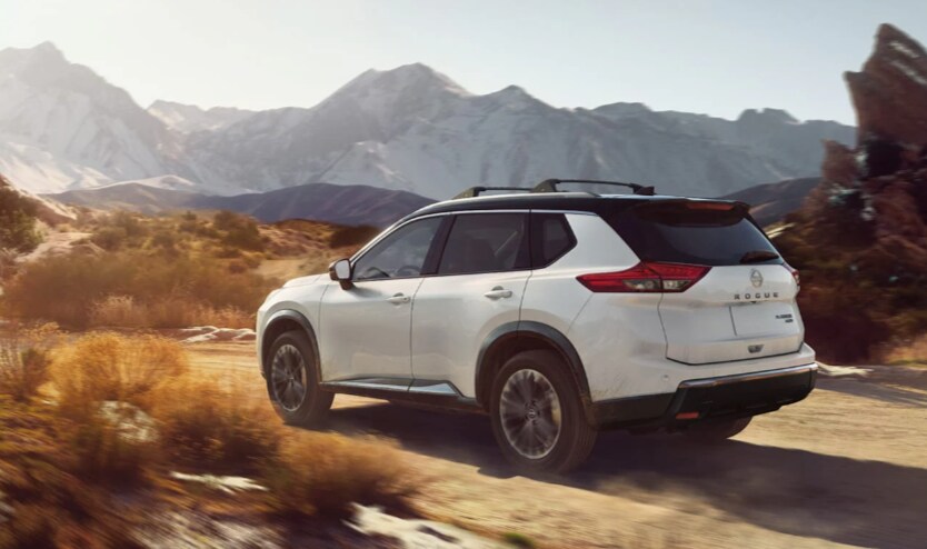 2026.5 Nissan Rogue exterior action shot