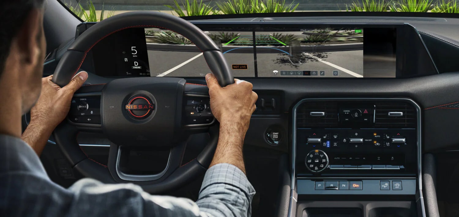 2026 Nissan Armada interior display view