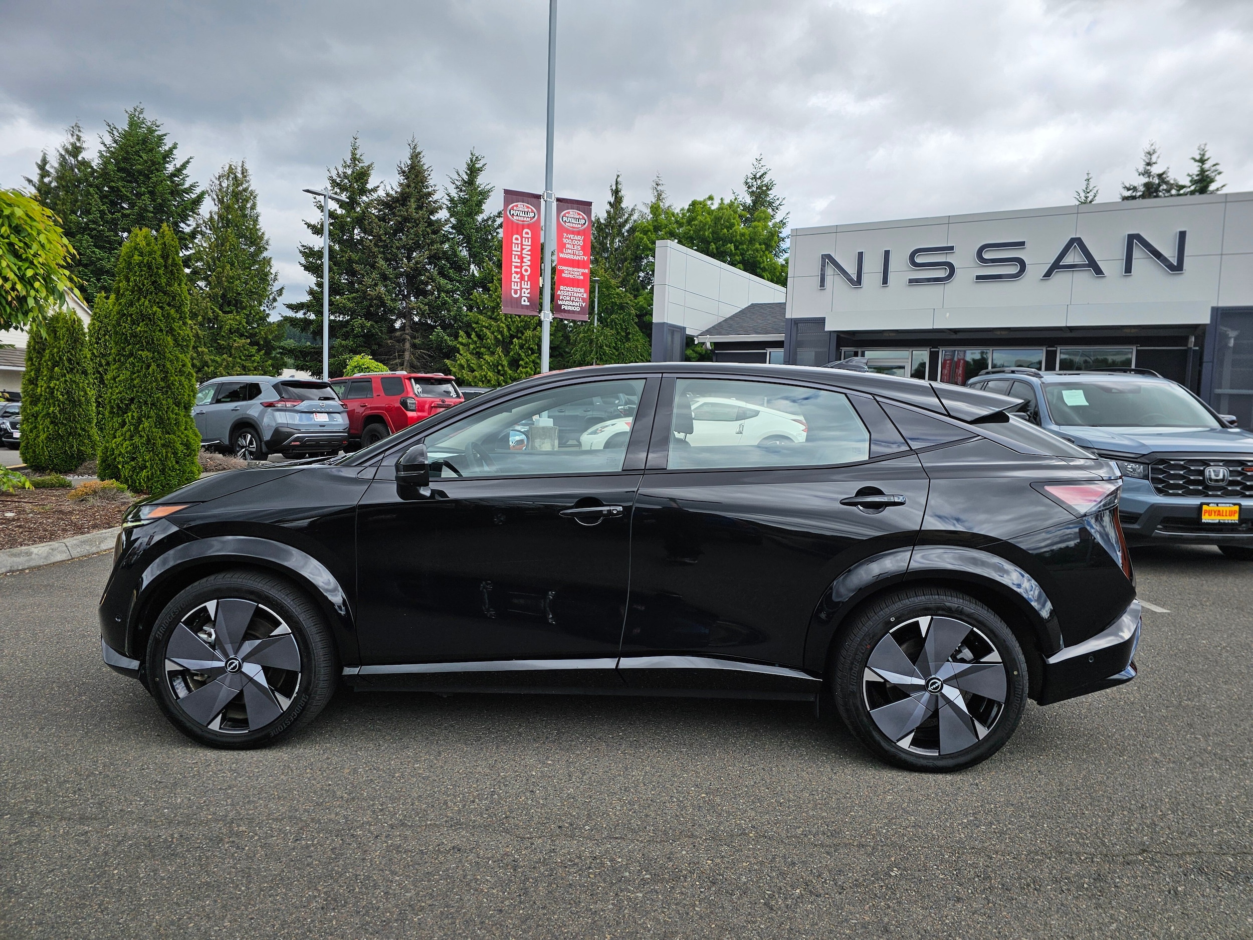 Certified 2023 Nissan Ariya Platinum+ with VIN JN1DF0CD8PM711014 for sale in Puyallup, WA