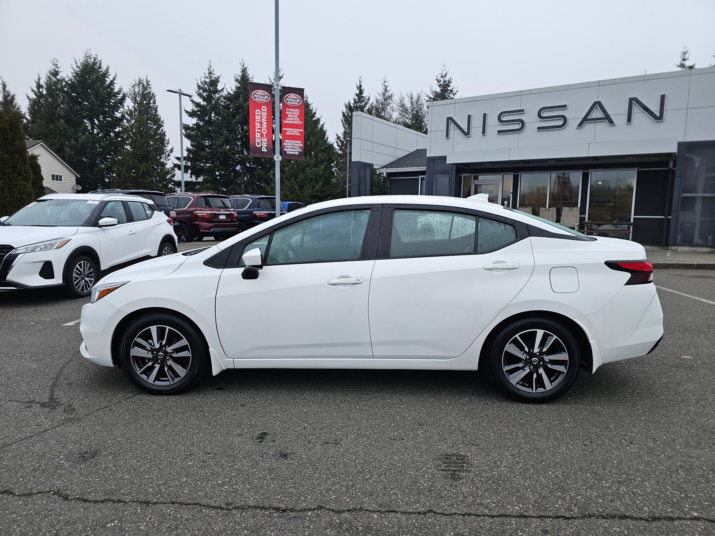 Certified 2022 Nissan Versa Sedan SV with VIN 3N1CN8EV4NL868100 for sale in Puyallup, WA