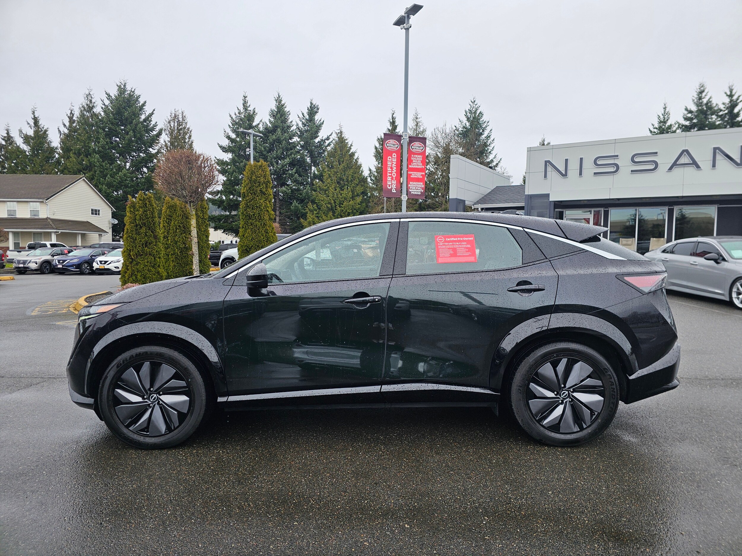 Certified 2024 Nissan ARIYA Evolve+ with VIN JN1BF0BA7RM434891 for sale in Puyallup, WA
