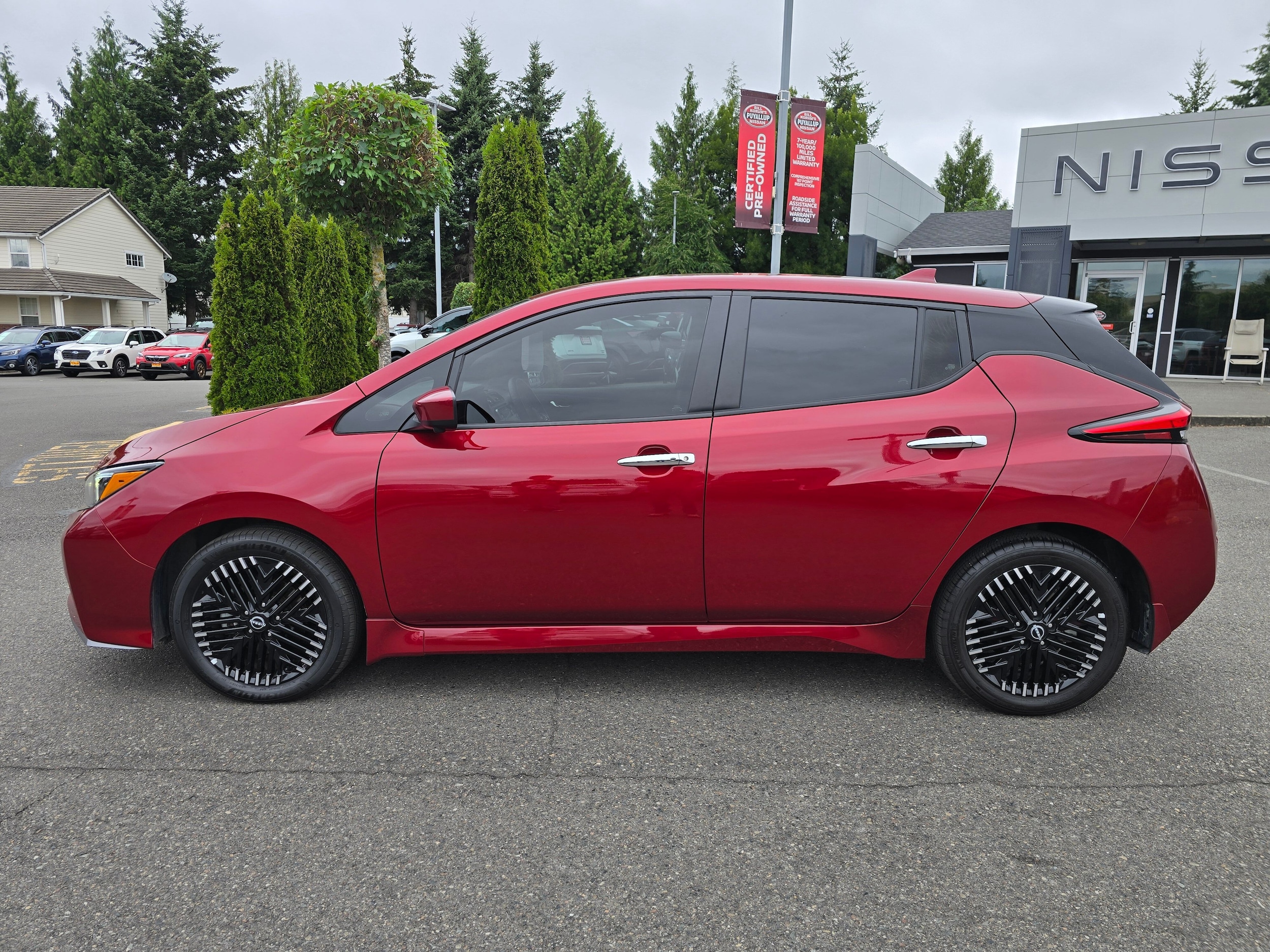 Certified 2024 Nissan LEAF SV PLUS with VIN 1N4CZ1CV3RC551430 for sale in Puyallup, WA