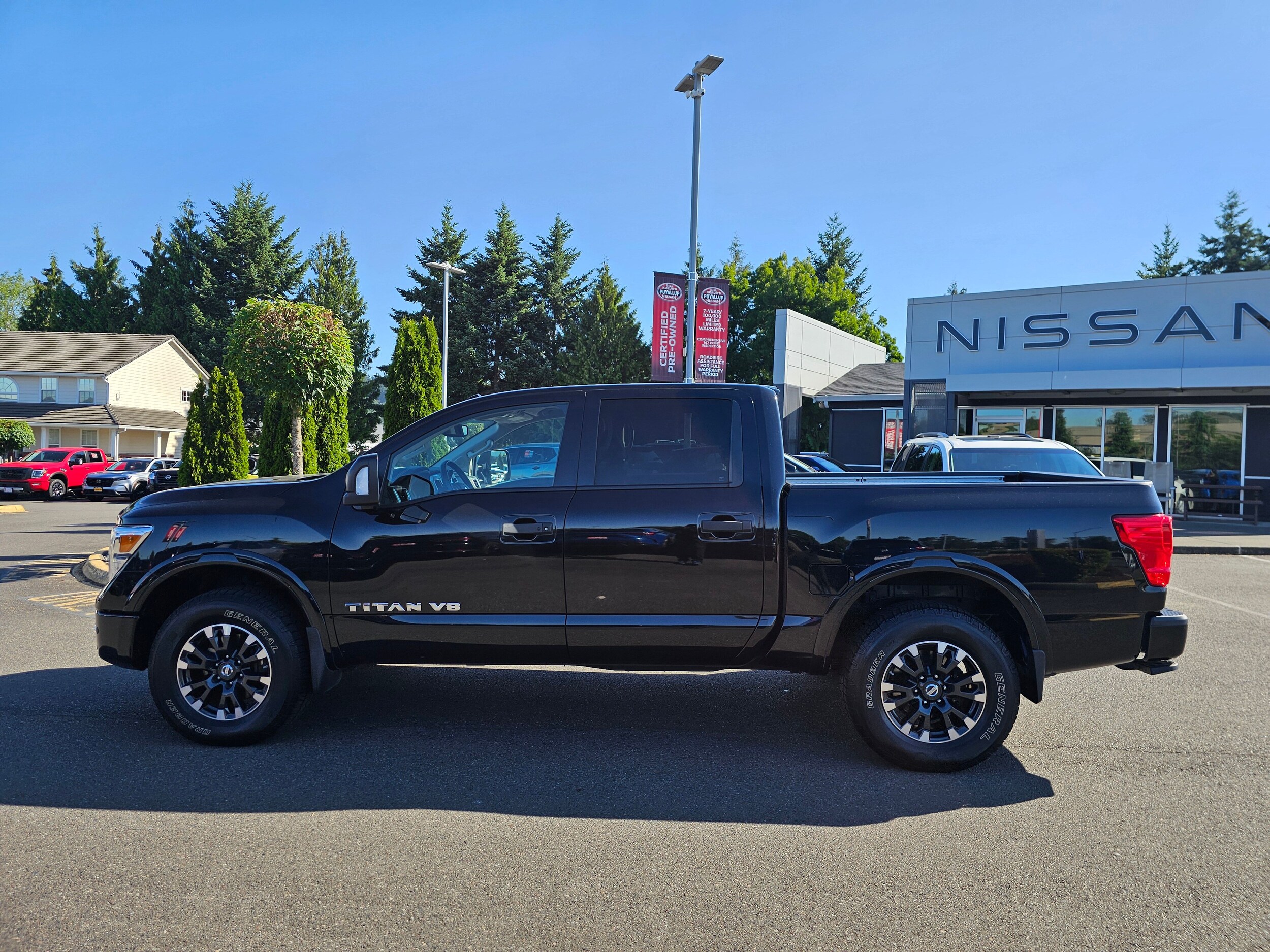 Used 2019 Nissan Titan PRO-4X with VIN 1N6AA1E51KN525213 for sale in Puyallup, WA