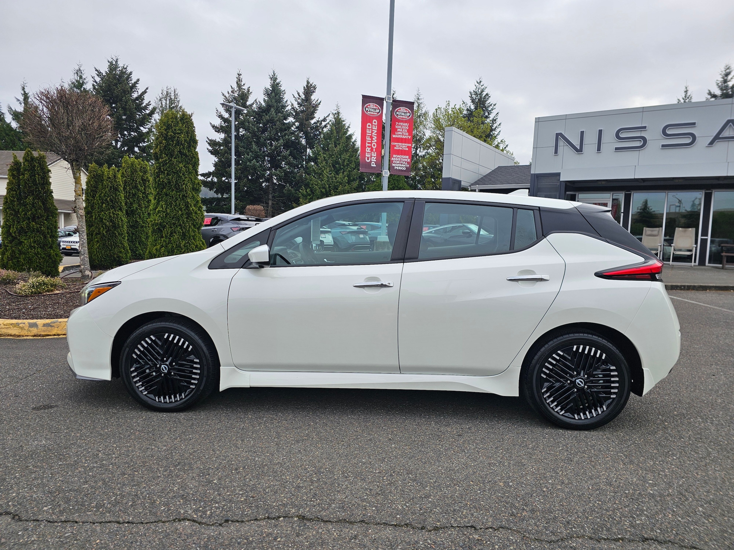 Used 2024 Nissan LEAF SV PLUS with VIN 1N4CZ1CV1RC552088 for sale in Puyallup, WA