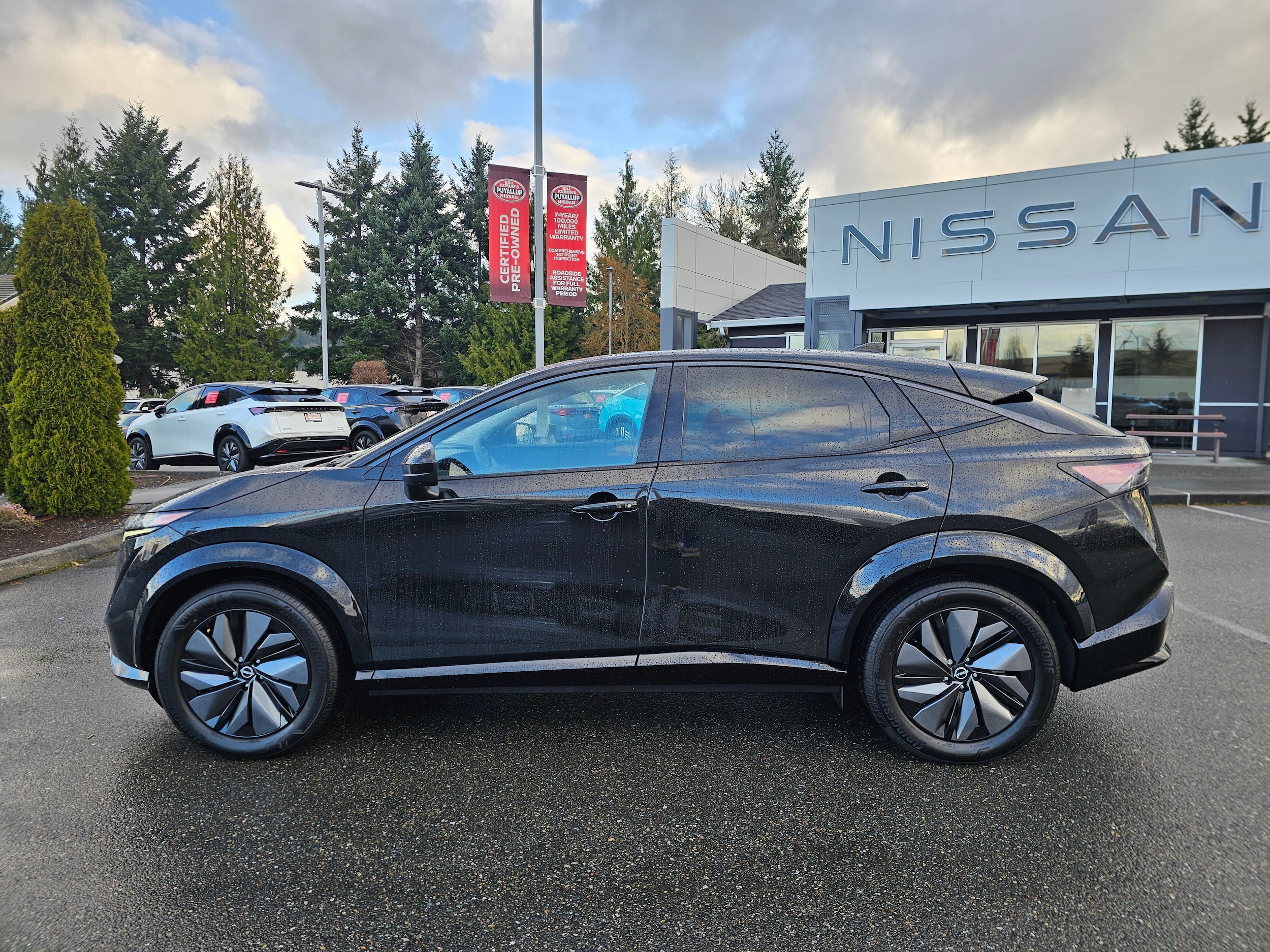 Used 2025 Nissan ARIYA Evolve+ with VIN JN8DF0BF1SM762190 for sale in Puyallup, WA