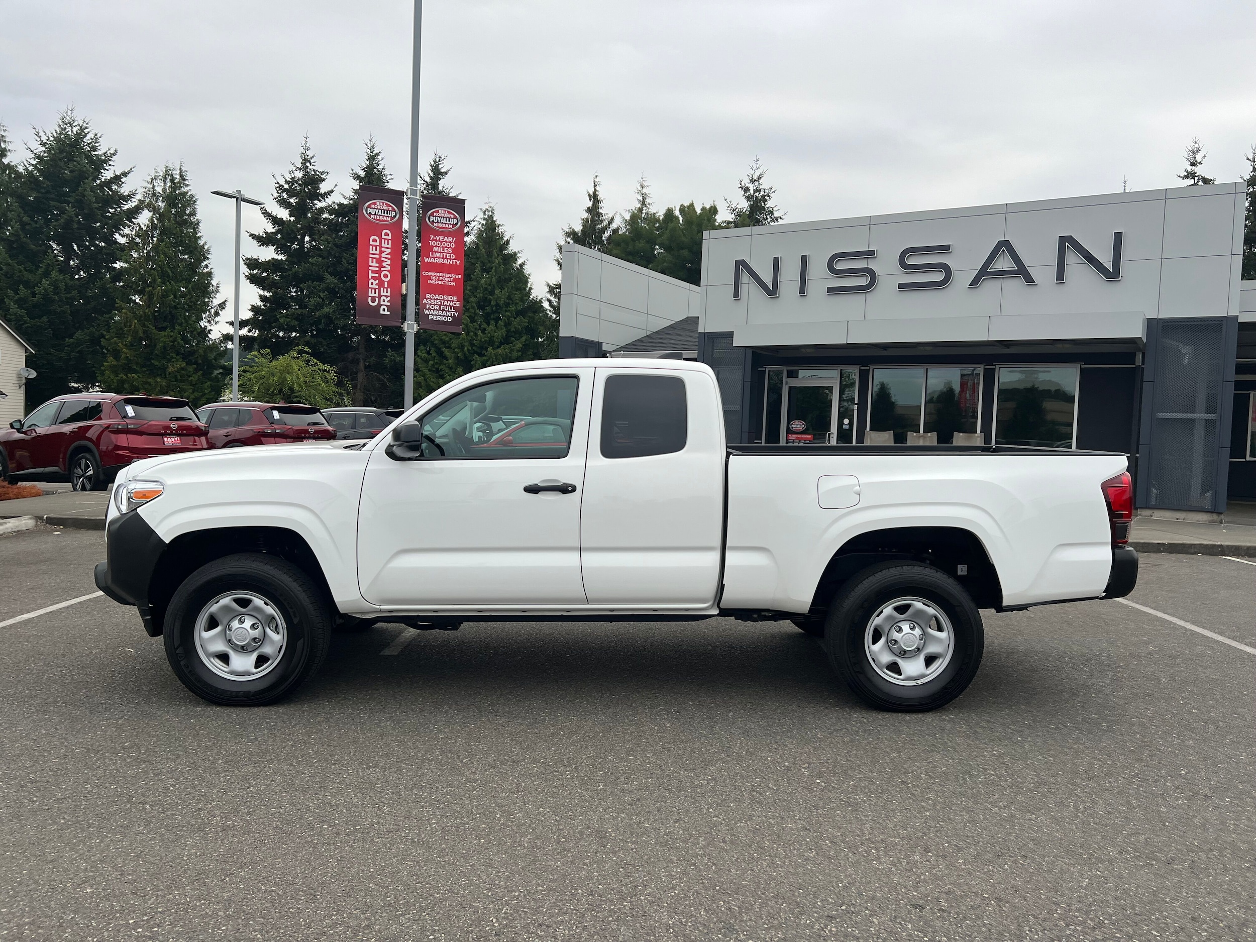 Used 2023 Toyota Tacoma SR with VIN 3TYSX5EN9PT017798 for sale in Puyallup, WA