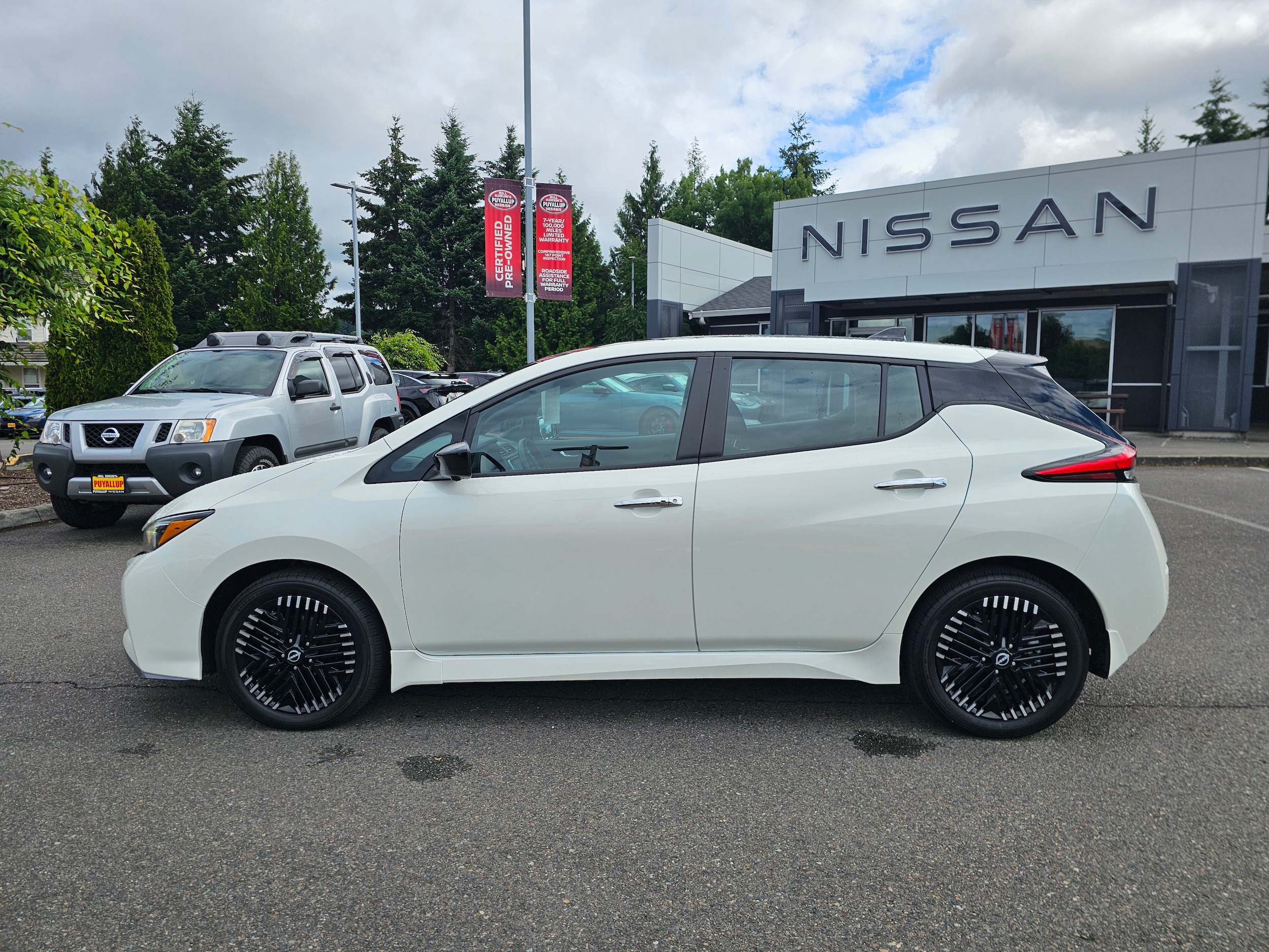 Certified 2024 Nissan LEAF SV PLUS with VIN 1N4CZ1CV2RC556764 for sale in Puyallup, WA