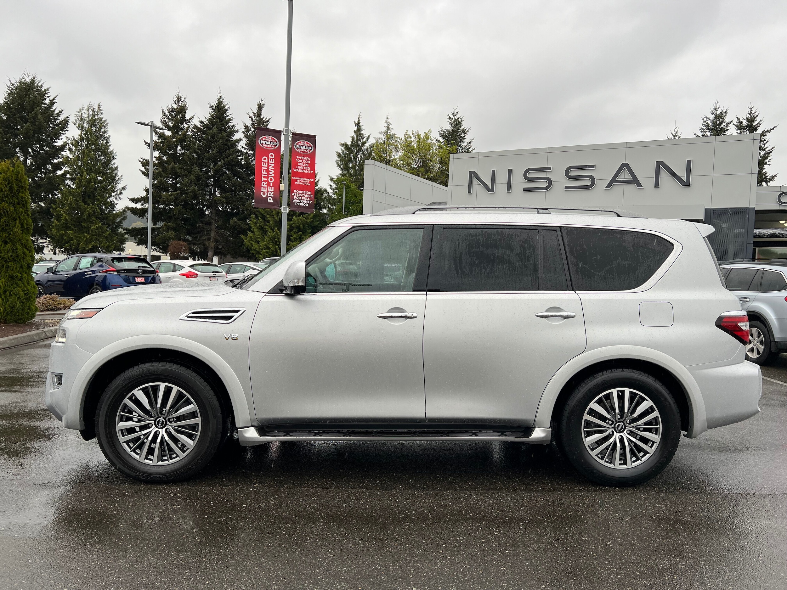 Certified 2021 Nissan Armada SL with VIN JN8AY2BB5M9792675 for sale in Puyallup, WA