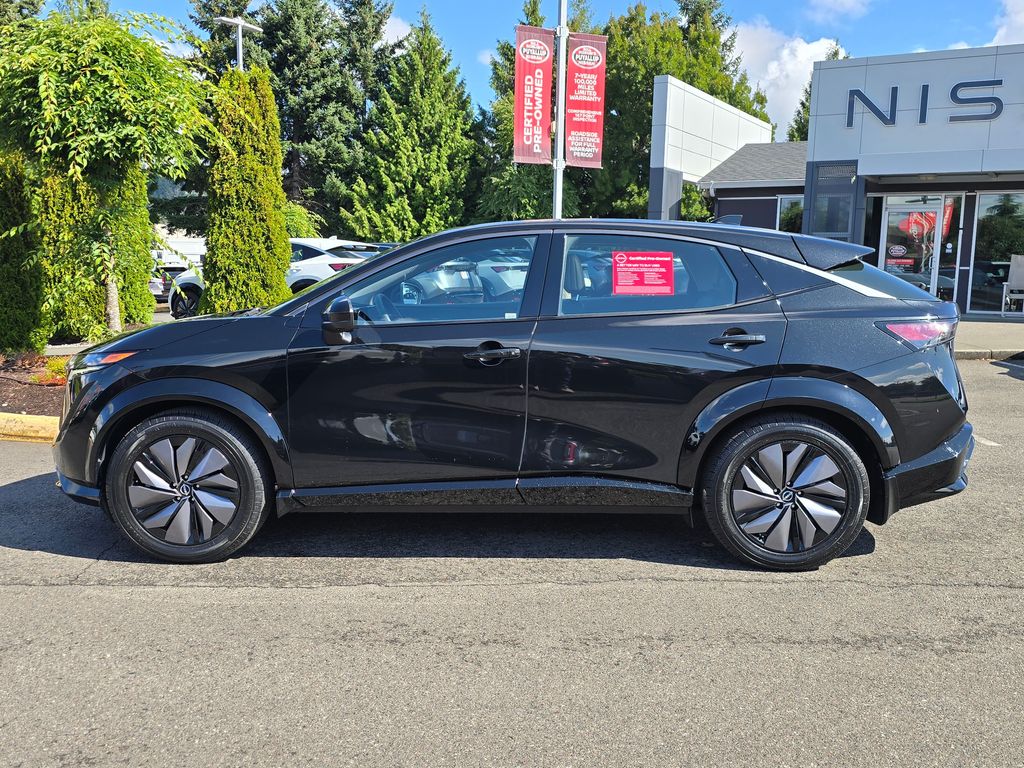 Certified 2024 Nissan ARIYA Evolve+ with VIN JN1DF0BB3RM736180 for sale in Puyallup, WA