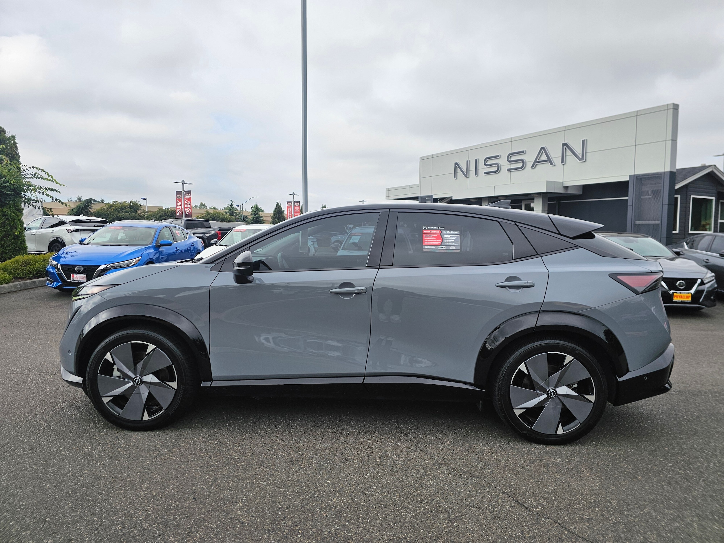 Certified 2023 Nissan Ariya Platinum+ with VIN JN1DF0CD6PM709763 for sale in Puyallup, WA