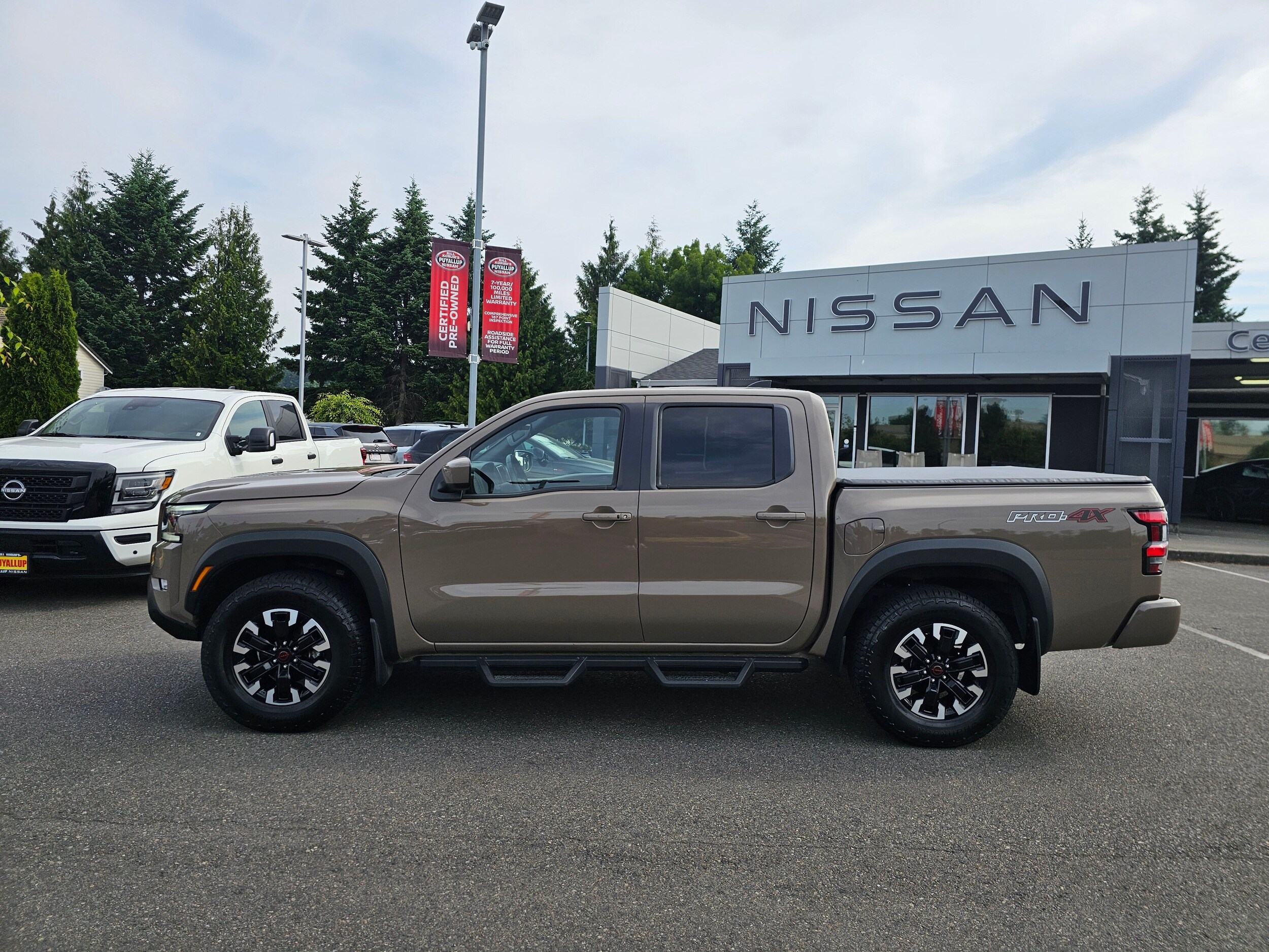 Certified 2023 Nissan Frontier PRO-4X with VIN 1N6ED1EK1PN648659 for sale in Puyallup, WA