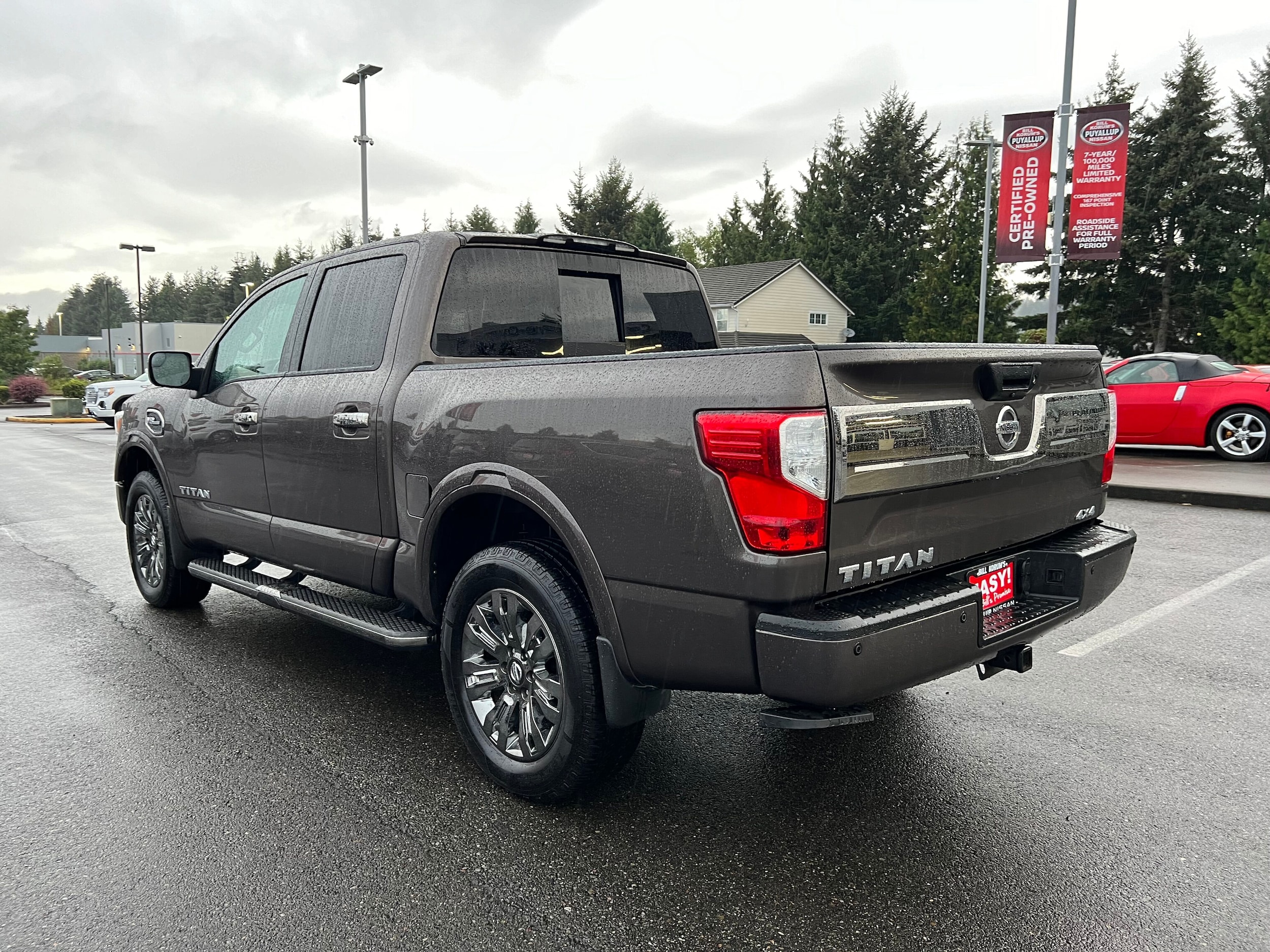 Used 2017 Nissan Titan Platinum Reserve with VIN 1N6AA1E50HN537961 for sale in Puyallup, WA