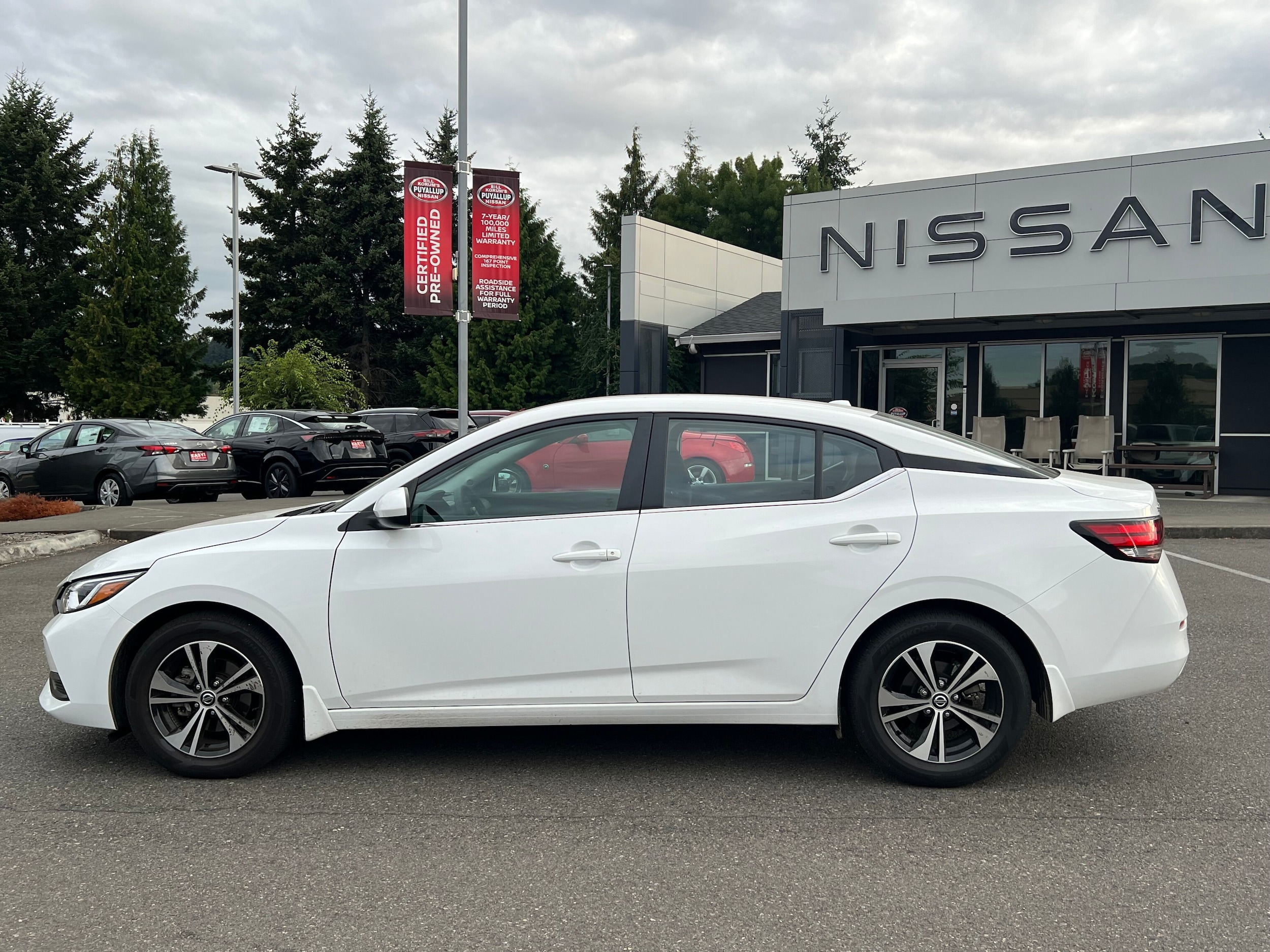 Certified 2023 Nissan Sentra SV with VIN 3N1AB8CV7PY309729 for sale in Puyallup, WA