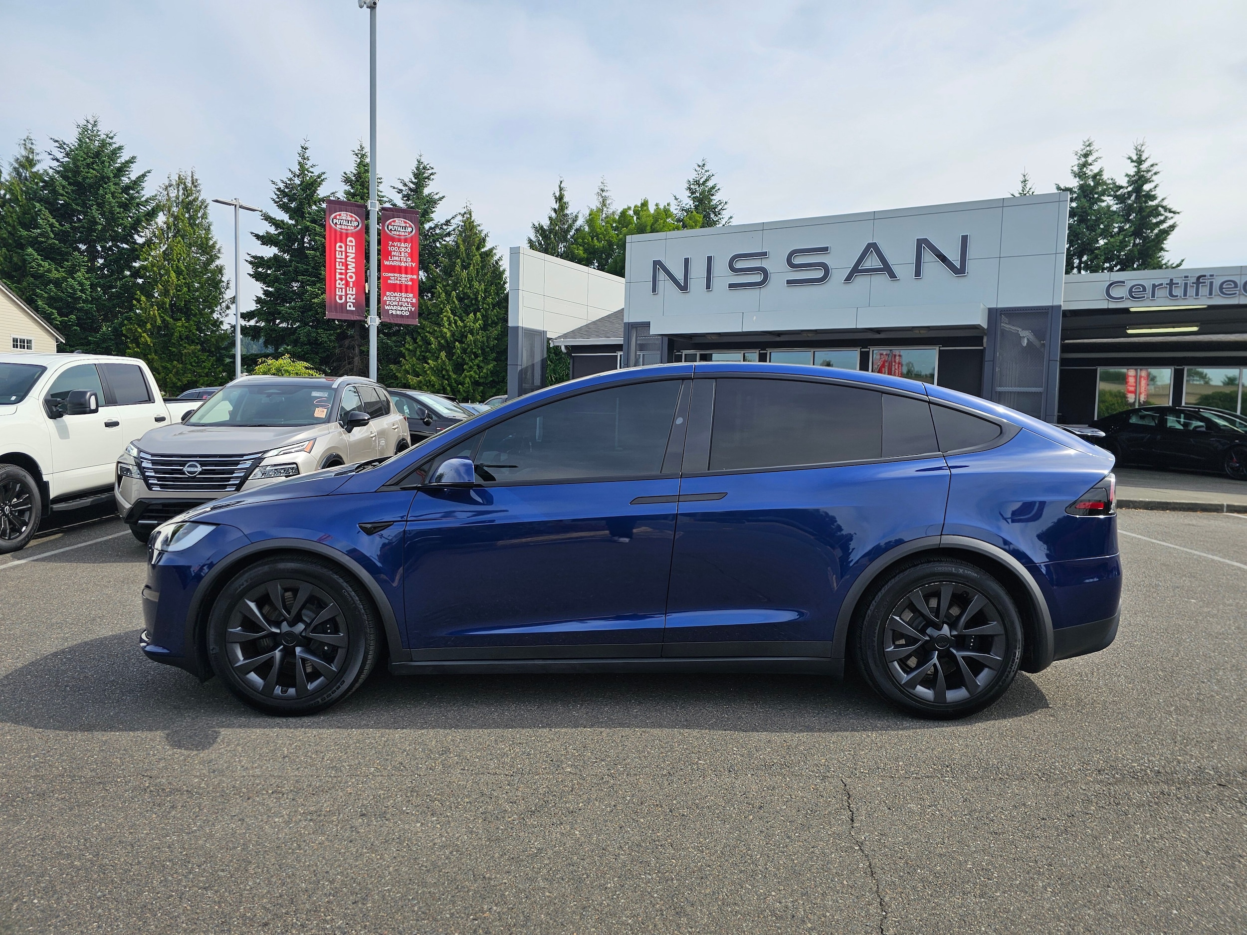 Used 2023 Tesla Model X Long Range with VIN 7SAXCAE51PF417688 for sale in Puyallup, WA